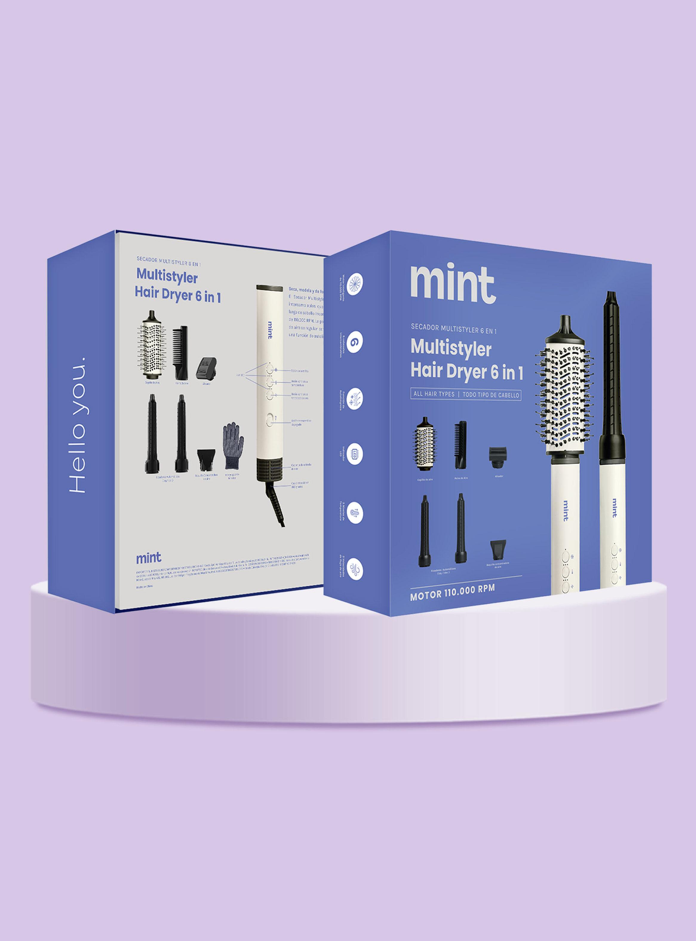 Secador de Pelo Multistyler 6 en 1 MHR-035 Blanco-7