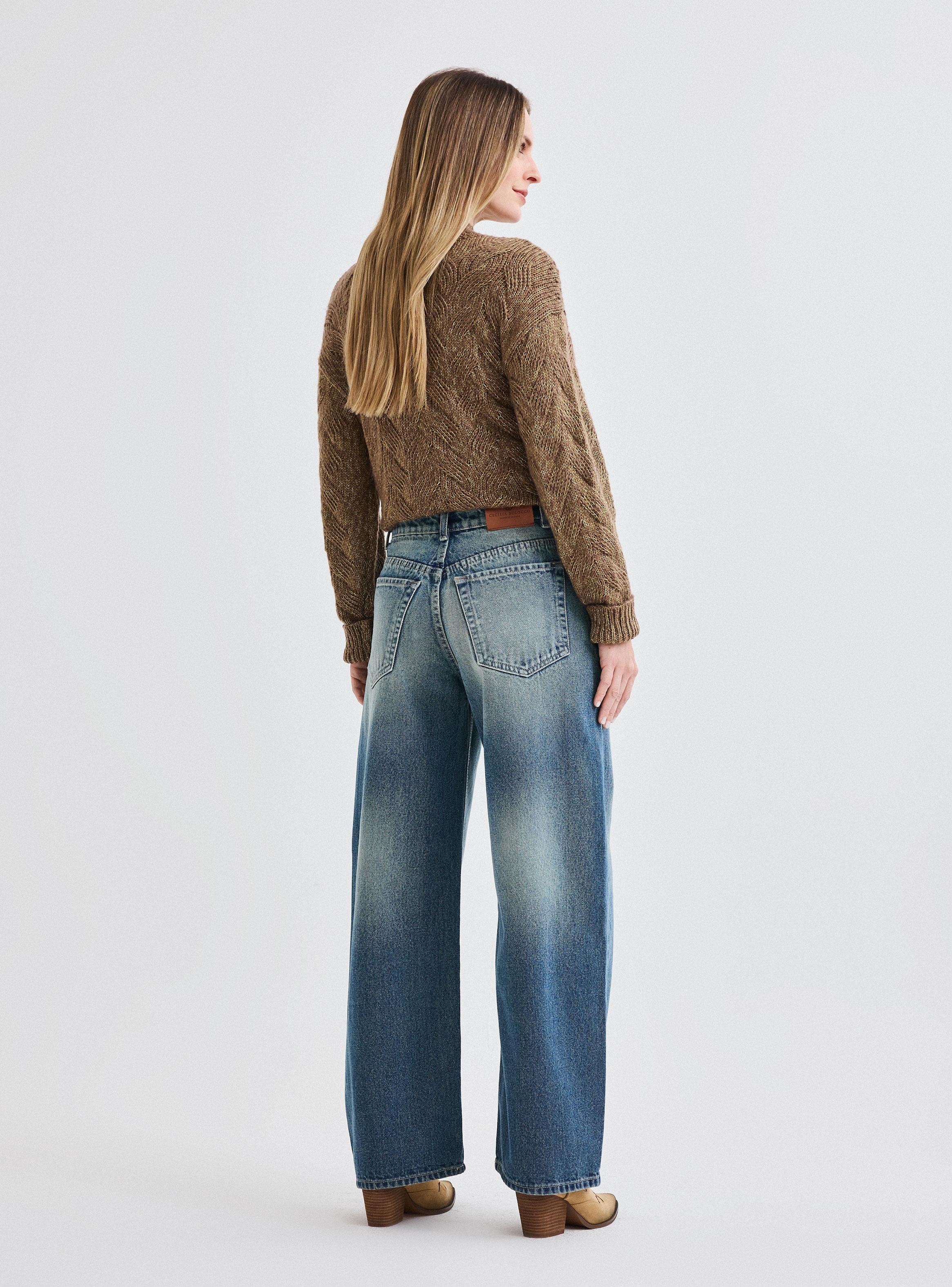 Jeans Balloon Gastado-5