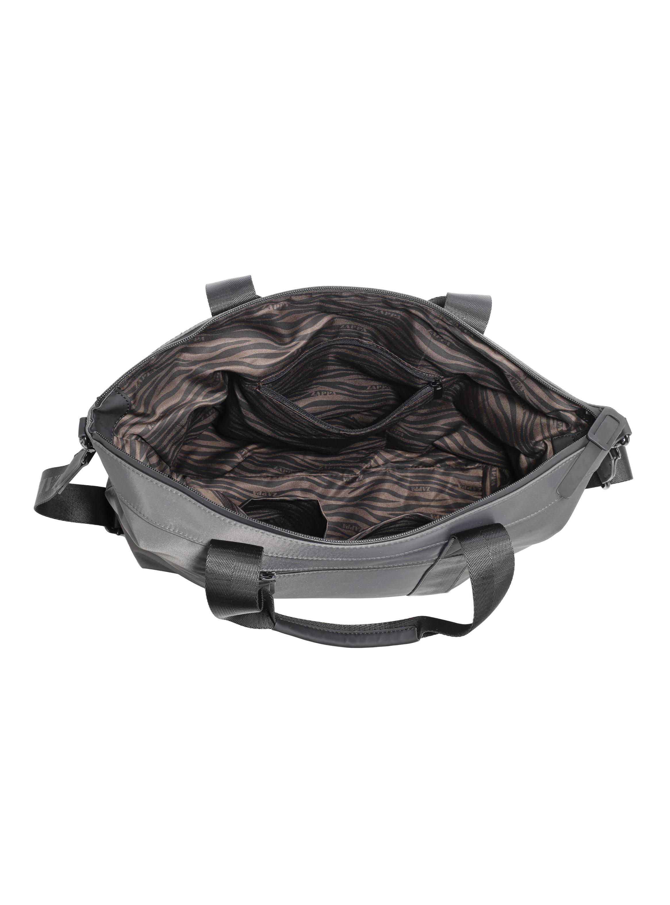 Cartera de Hombro Tote Aldgate Gris-3