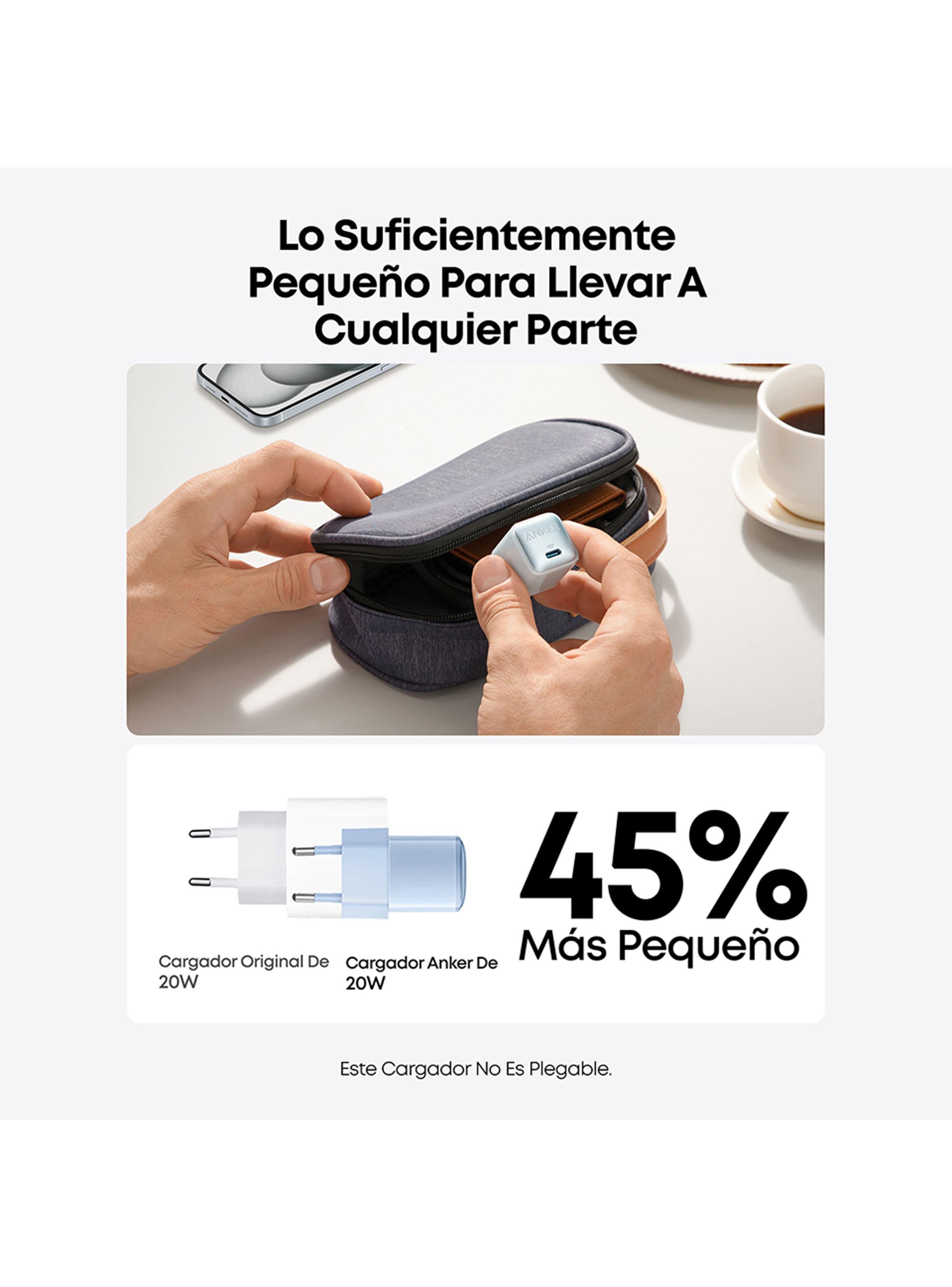 Cargador Nano Pro 20W 1P Negro-4