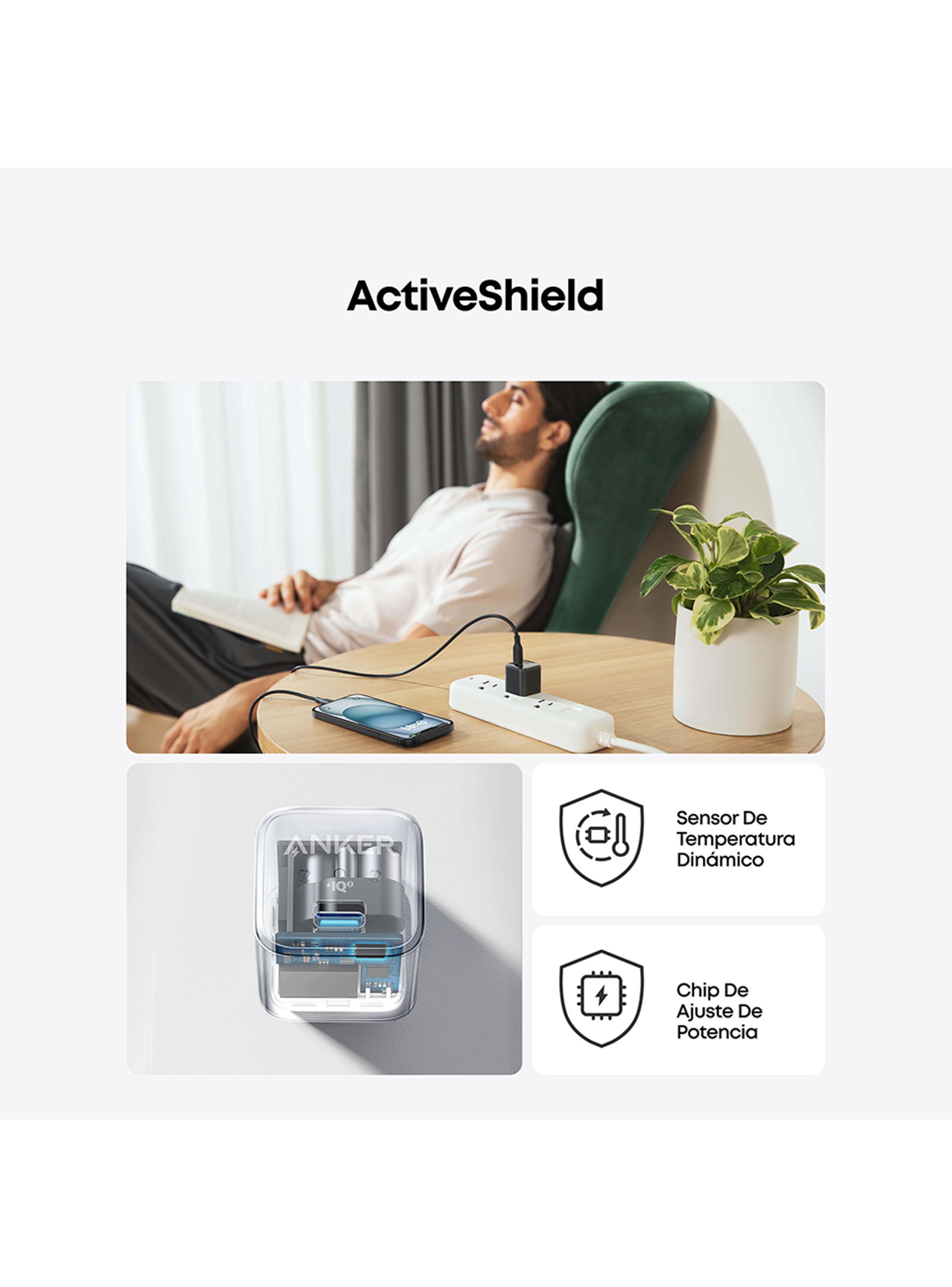 Cargador Nano Pro 20W 1P Negro-2