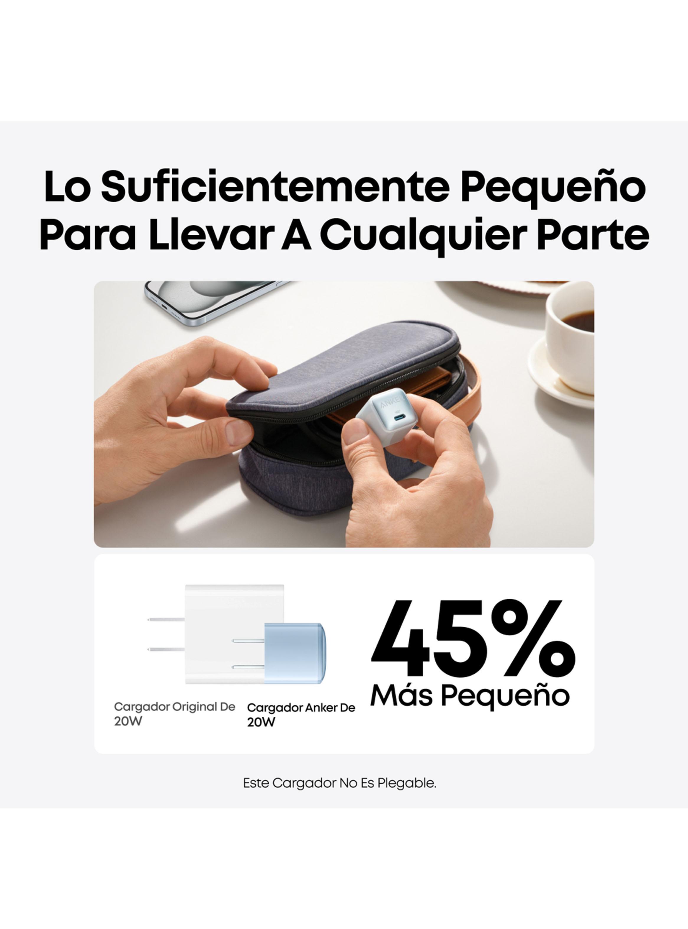 Cargador Nano Pro 20W 1P Blanco-2