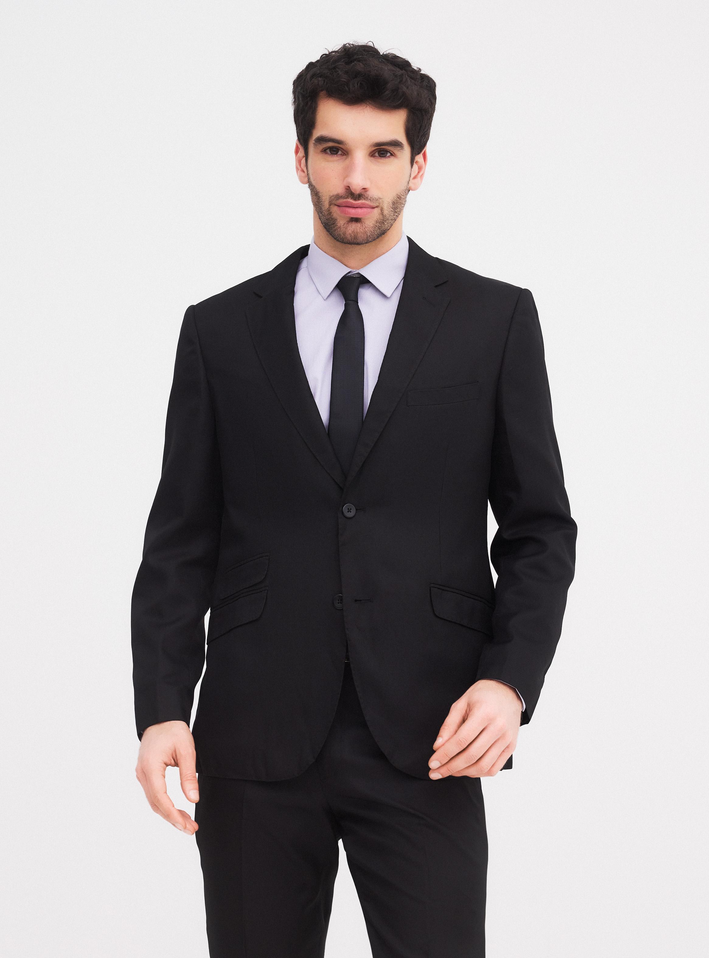 Traje Slim Fit Doble Tapa-0