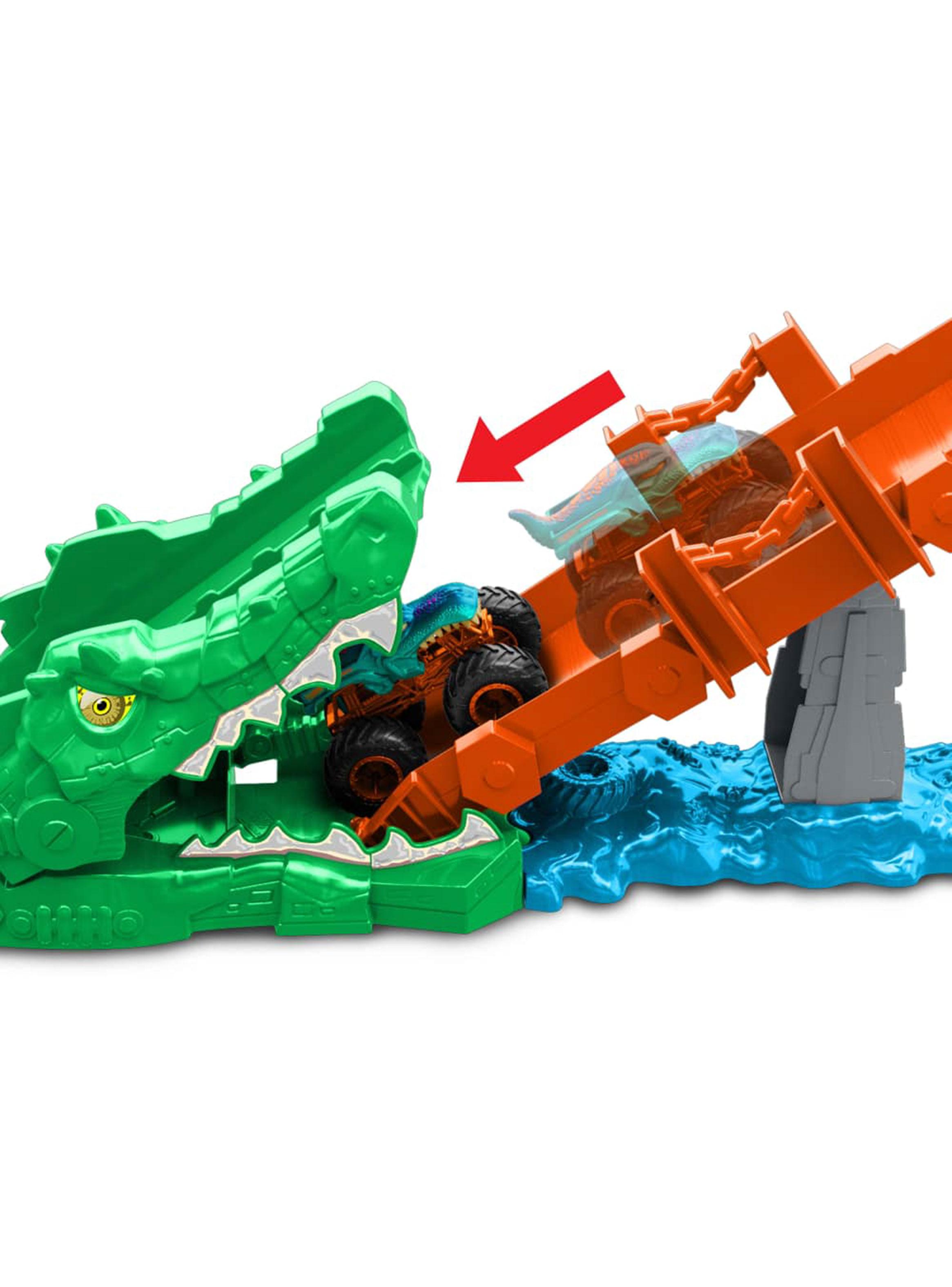 Autopista Cocodrilo Monster Trucks-2