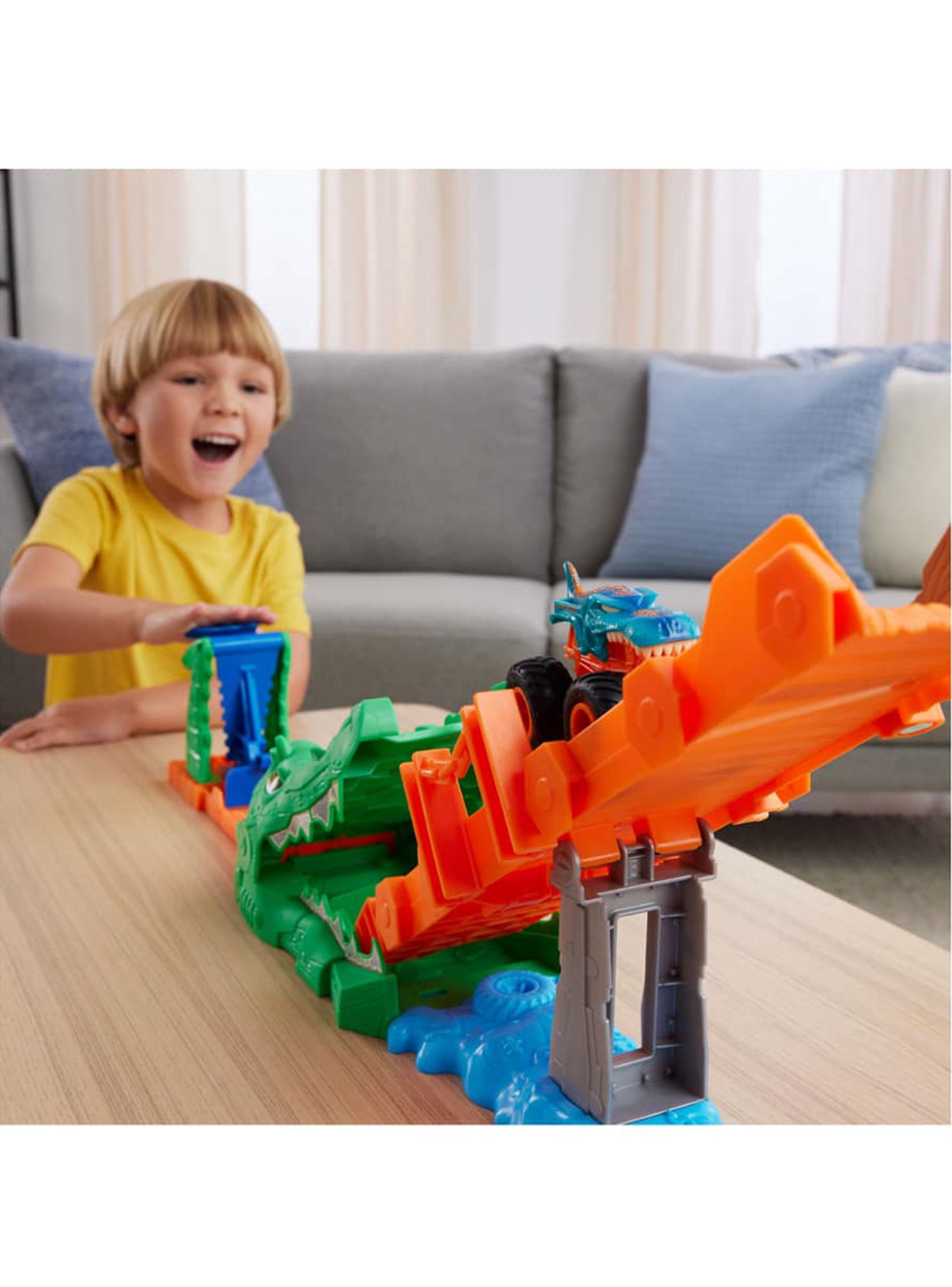 Autopista Cocodrilo Monster Trucks-4