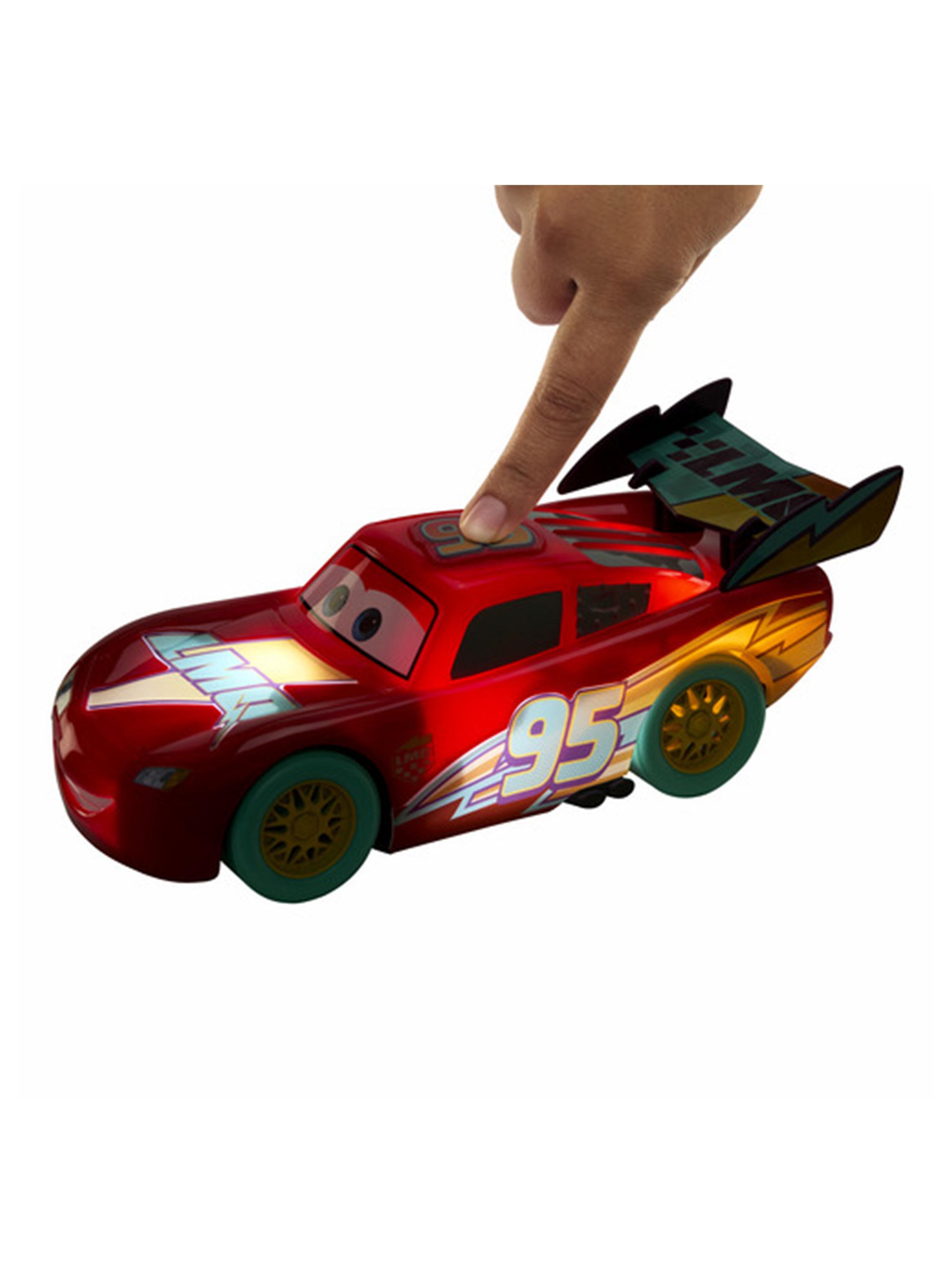 Auto Rayo McQueen con Luz y Sonido-3