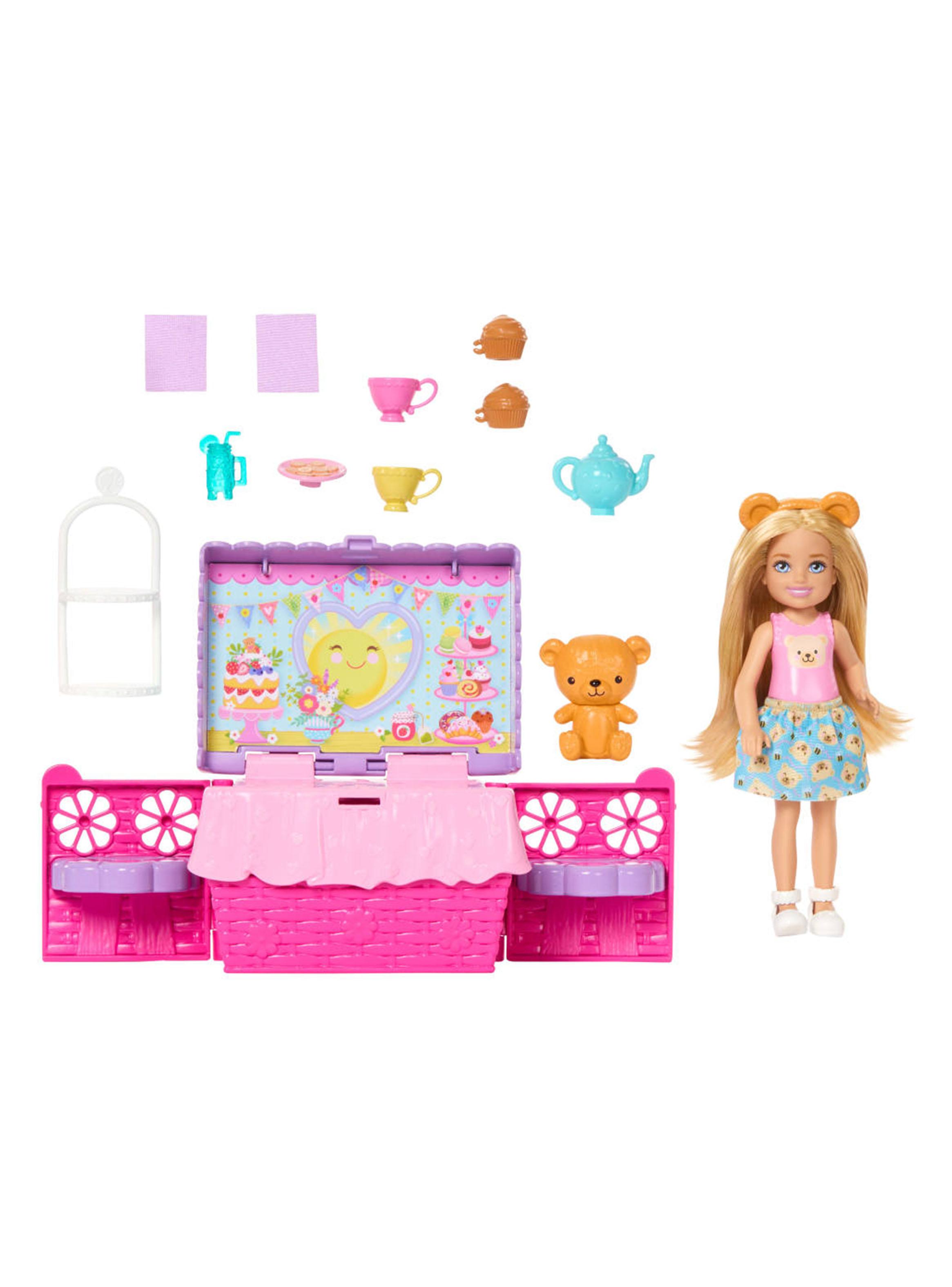 Set de Muñeca Chelsea Juego Fiesta Té y Accesorios-2