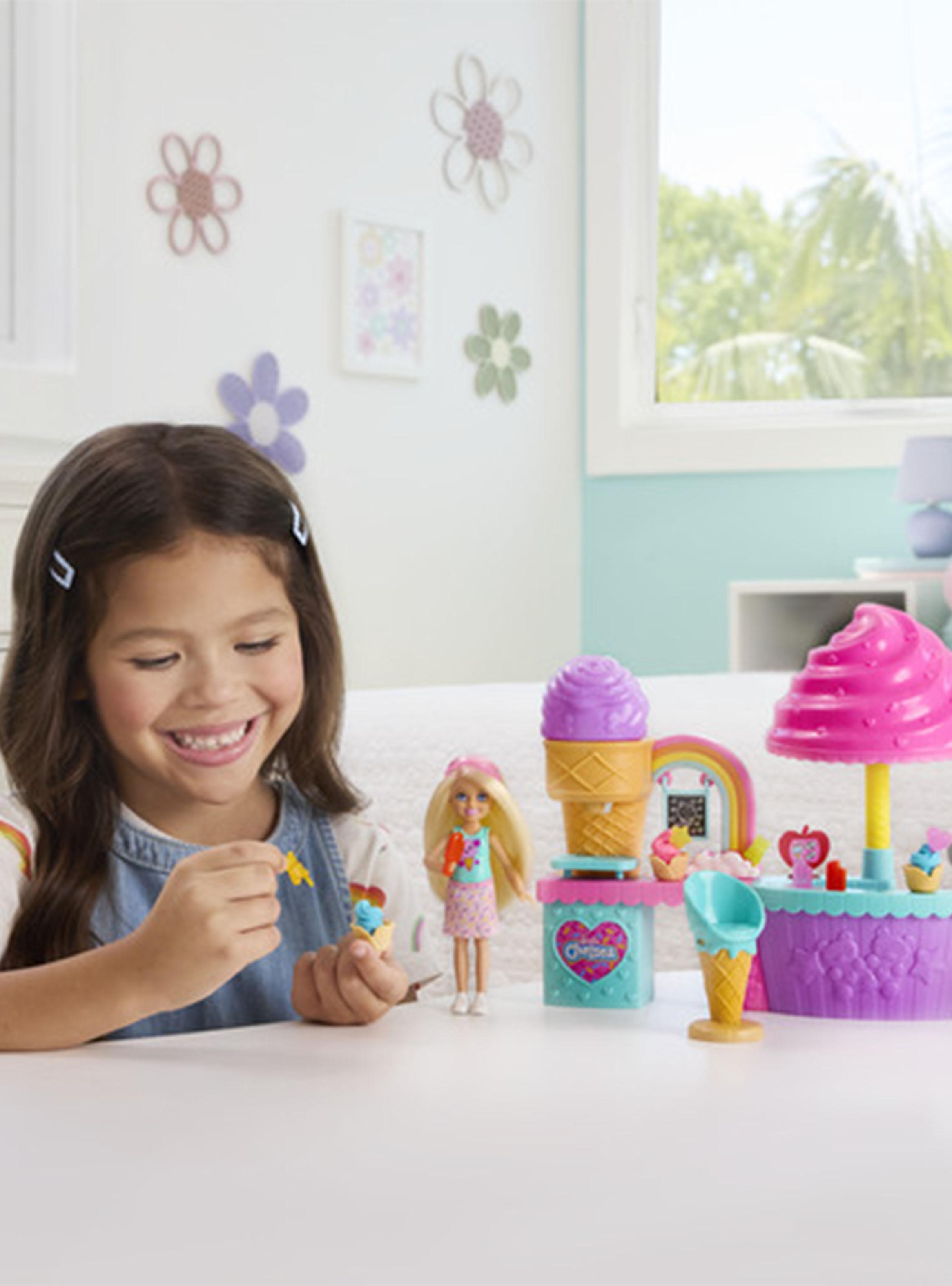 Set de Juego Heladería Muñeca Barbie-5