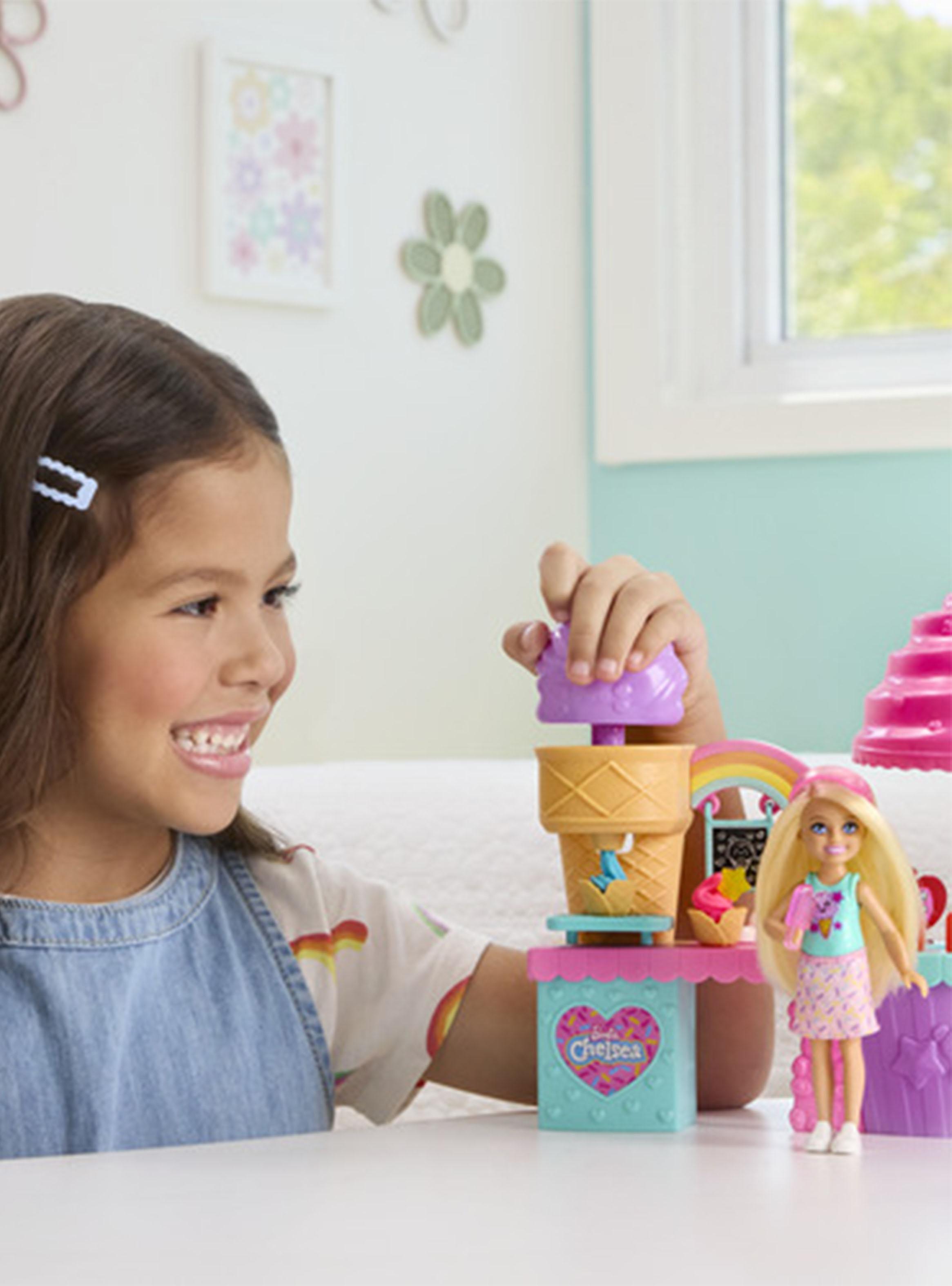Set de Juego Heladería Muñeca Barbie-4