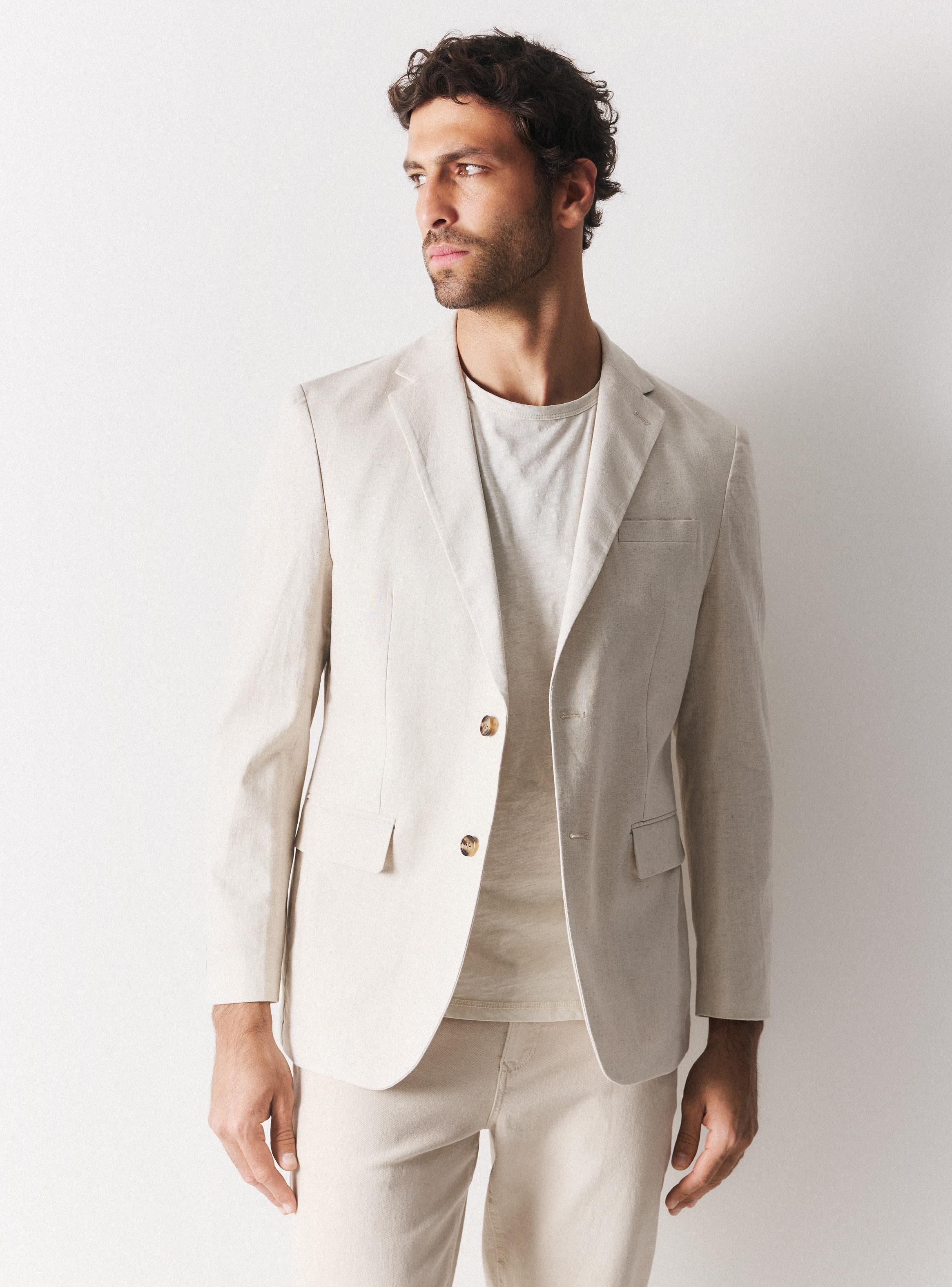 Blazer Liso Lino-0