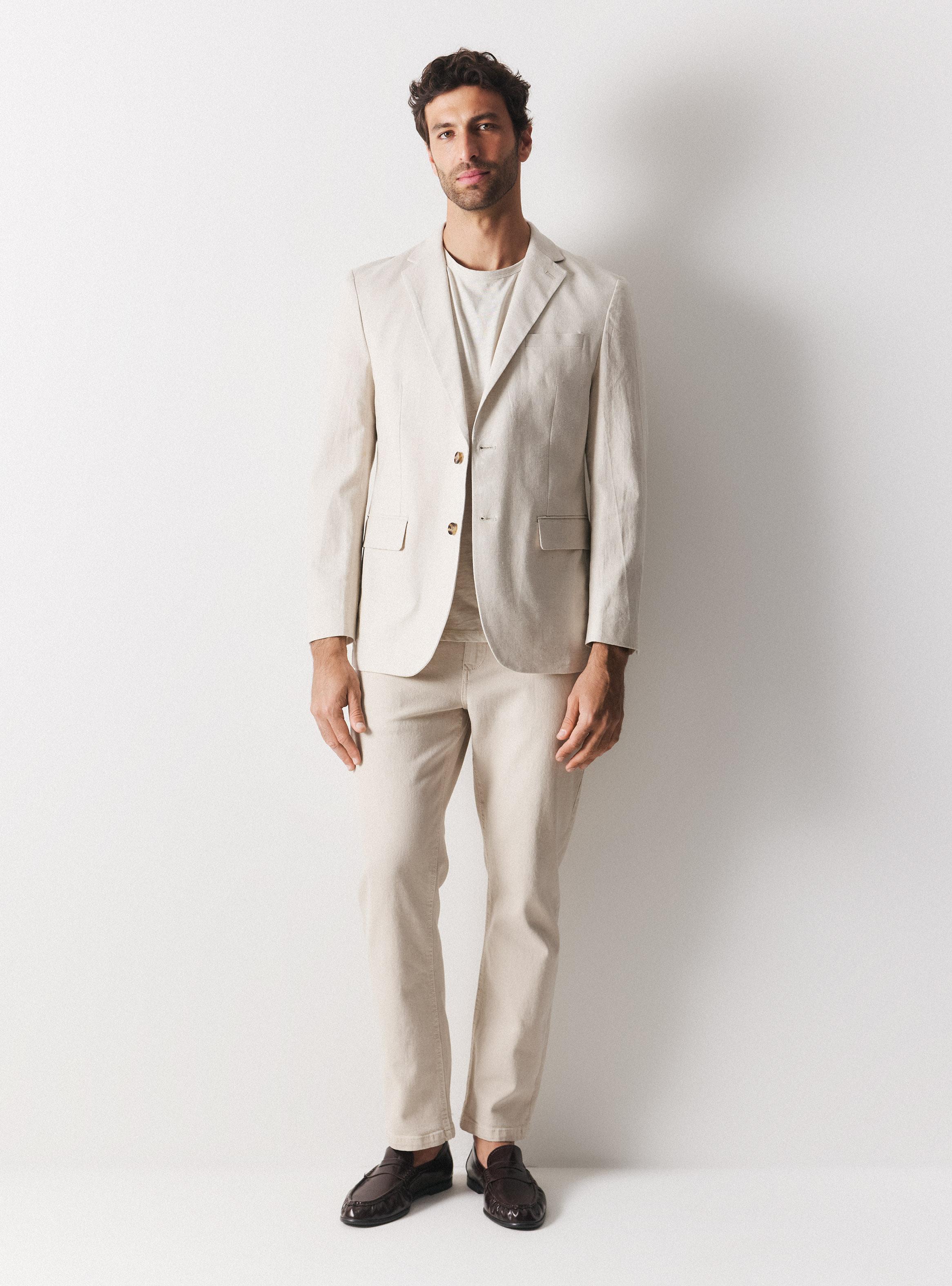 Blazer Liso Lino-4