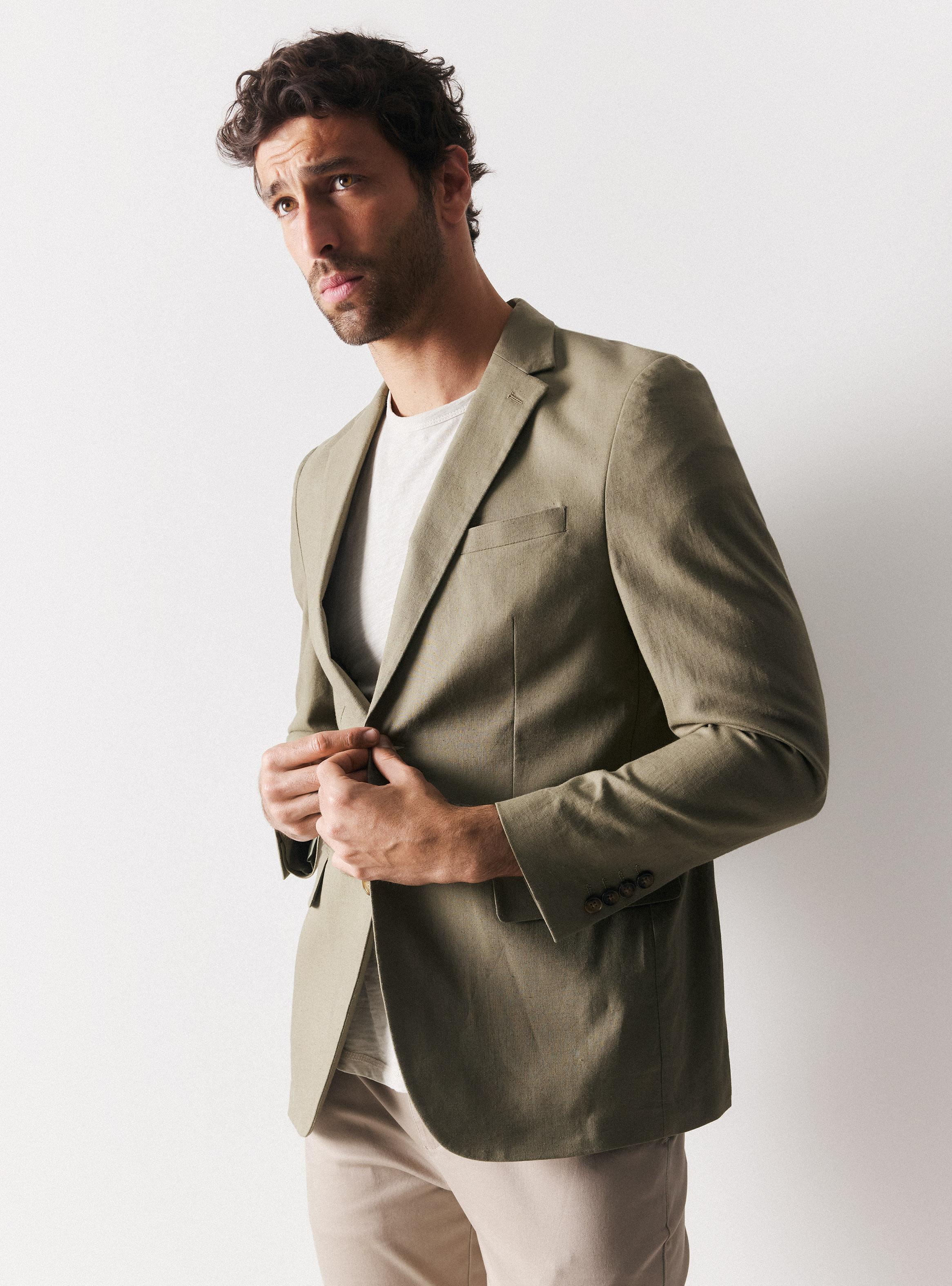 Blazer Liso Lino-0