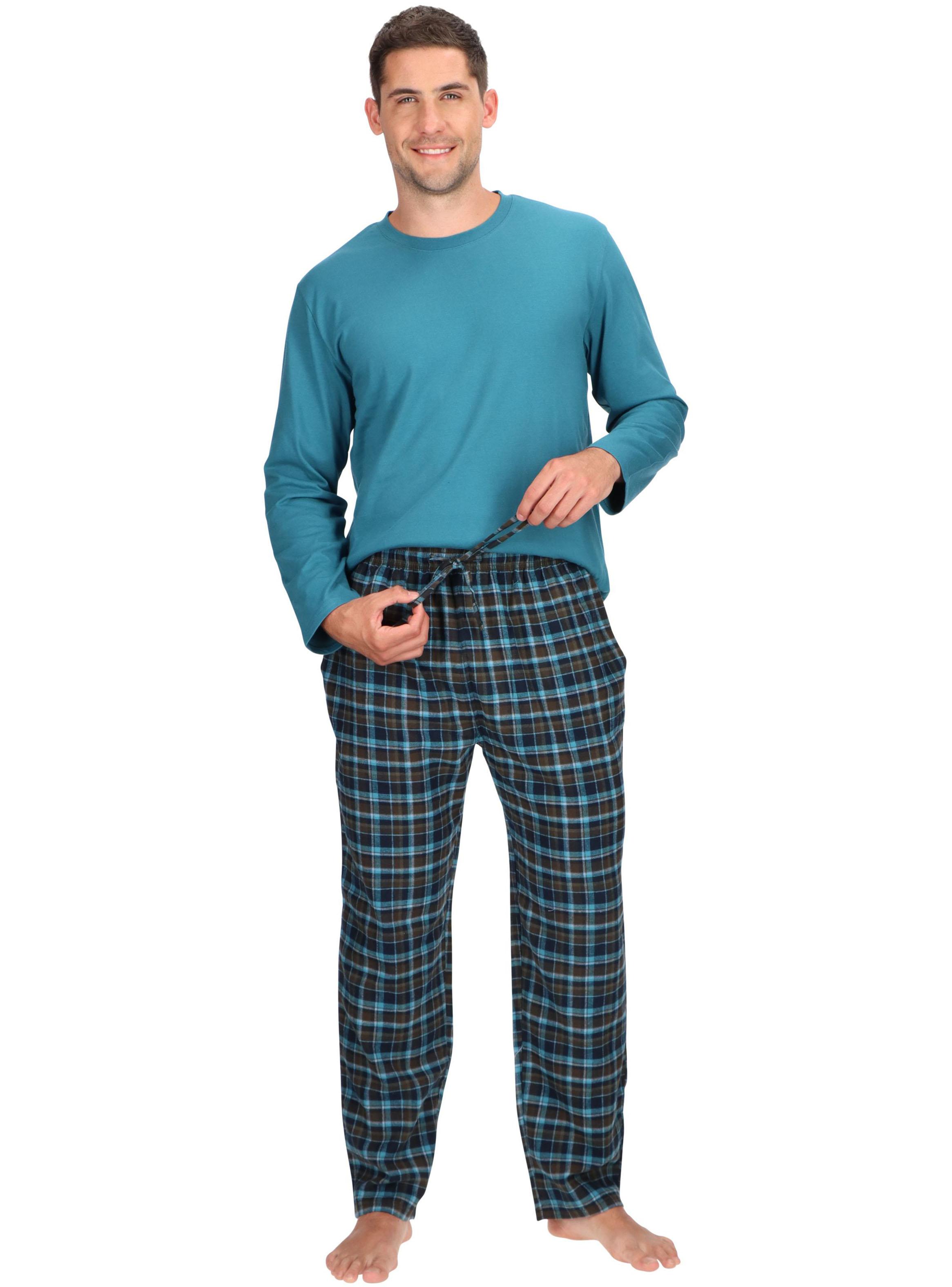 Pijama Print Cuadros Algodón-2