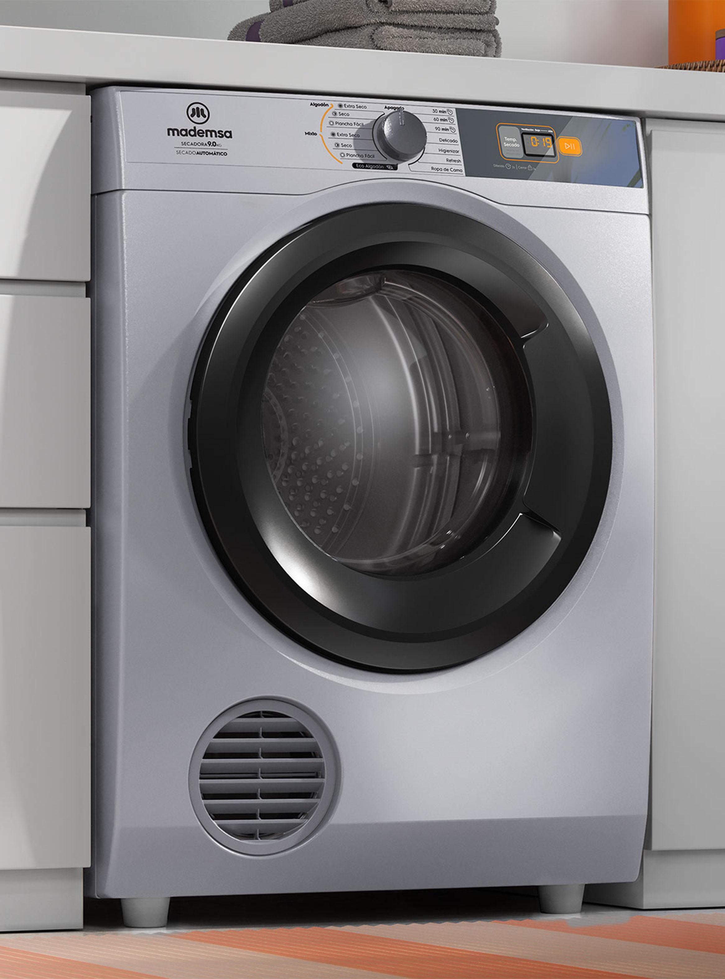 Secadora Carga Frontal 9 kg 9DMZG Pro Gris-6