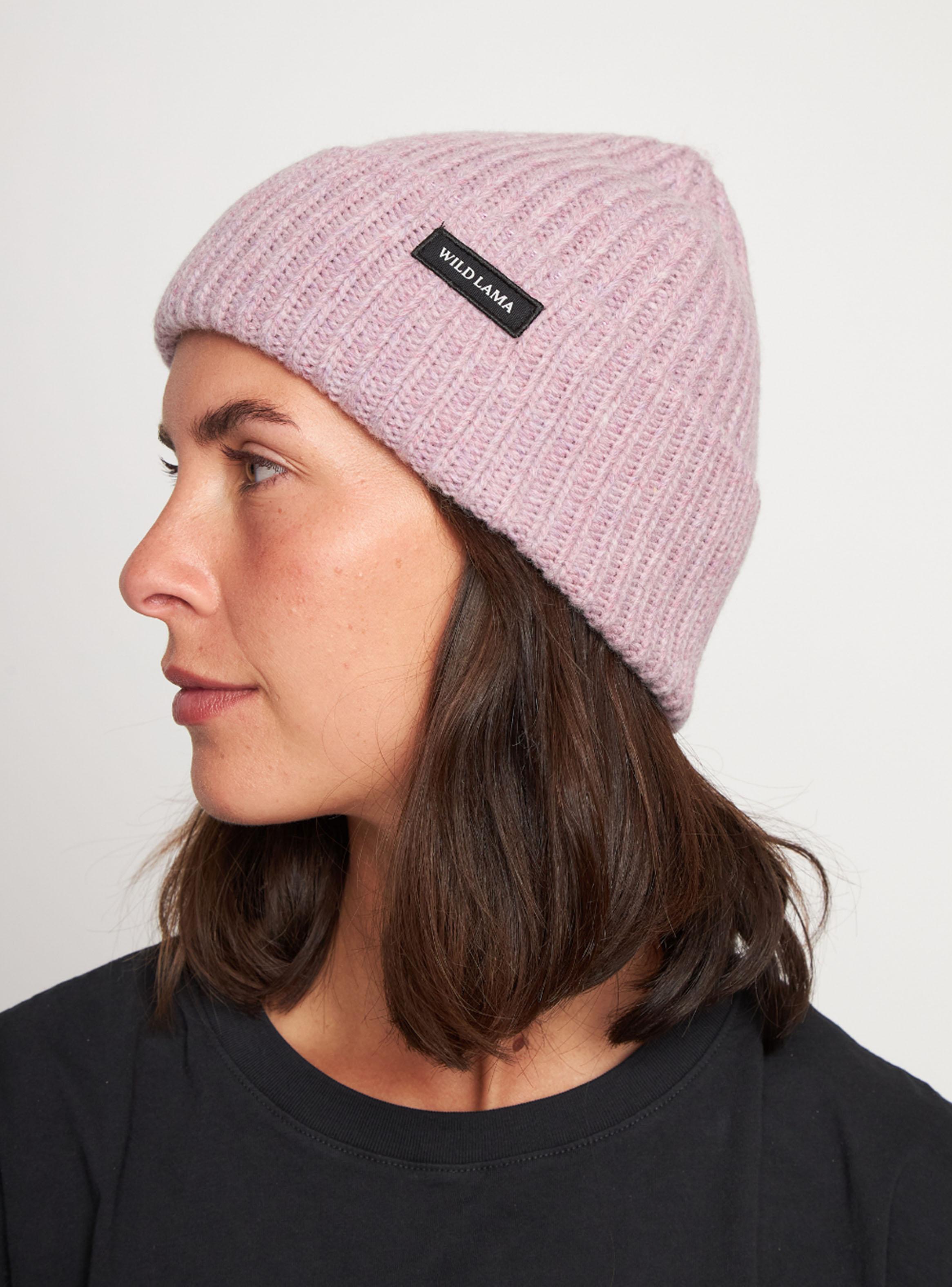 Gorro Beanie Rita Fibra de Origen Natural Rosa-0