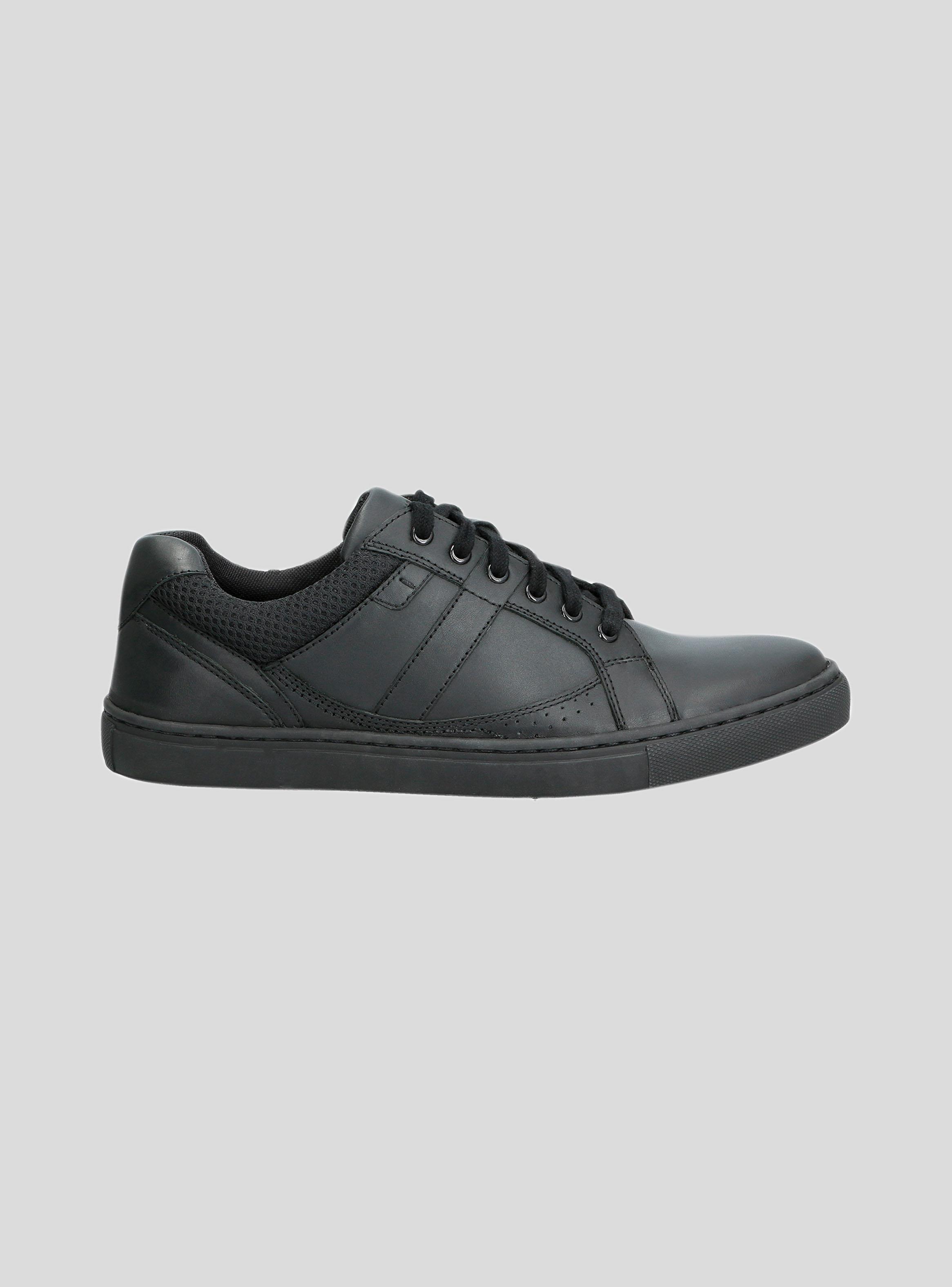 Zapato Escolar Cuero Villareal34088 Hombre-0