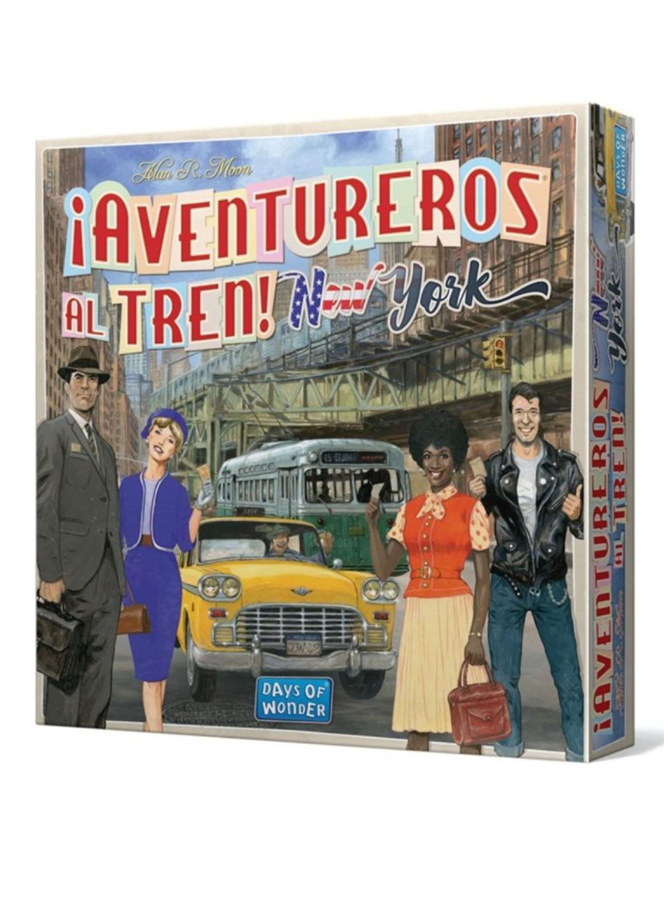 Juego de Mesa ¡Aventureros al Tren! New York-0