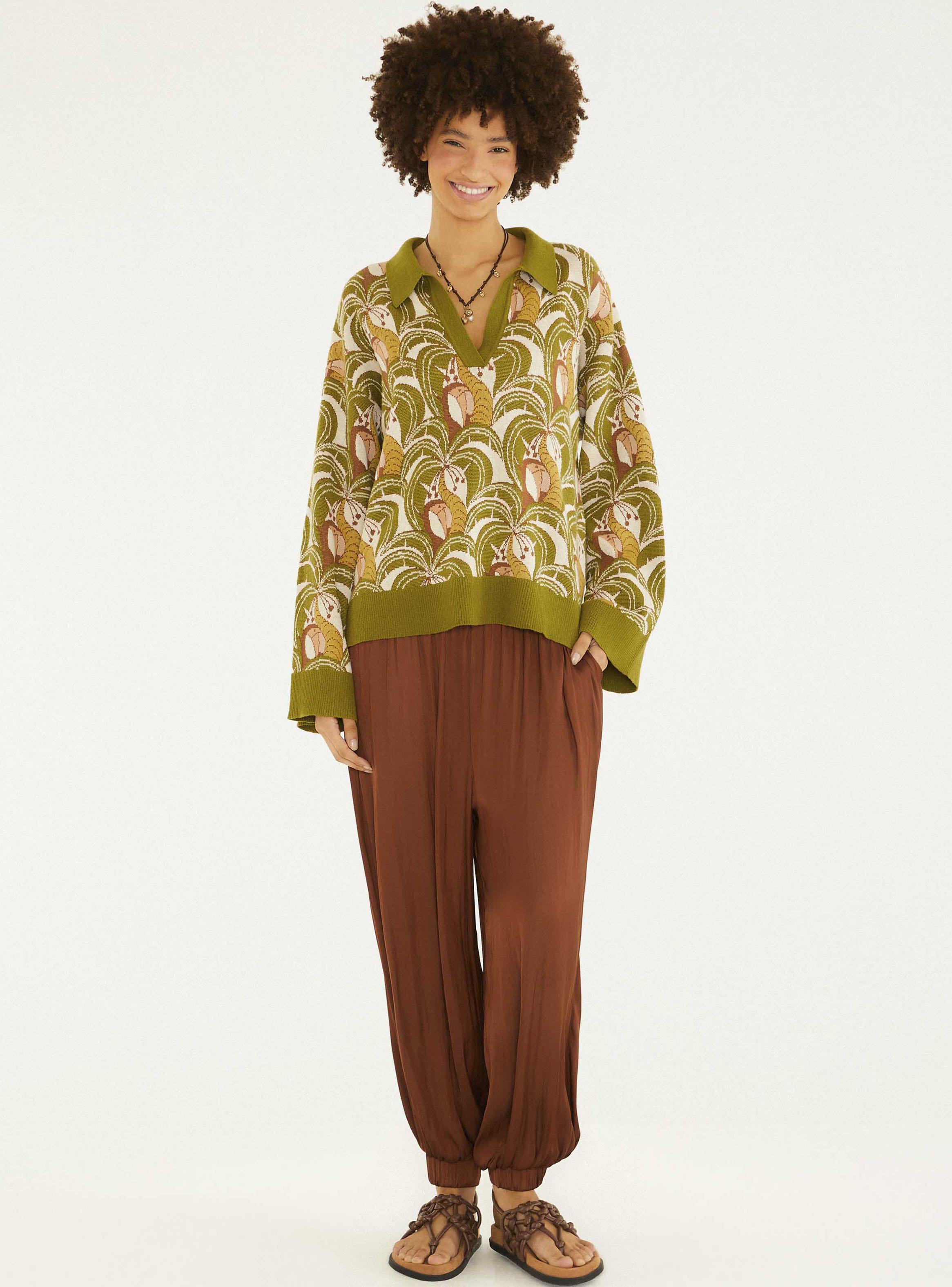 Sweater Camisero Tucanes y Palmeras-3