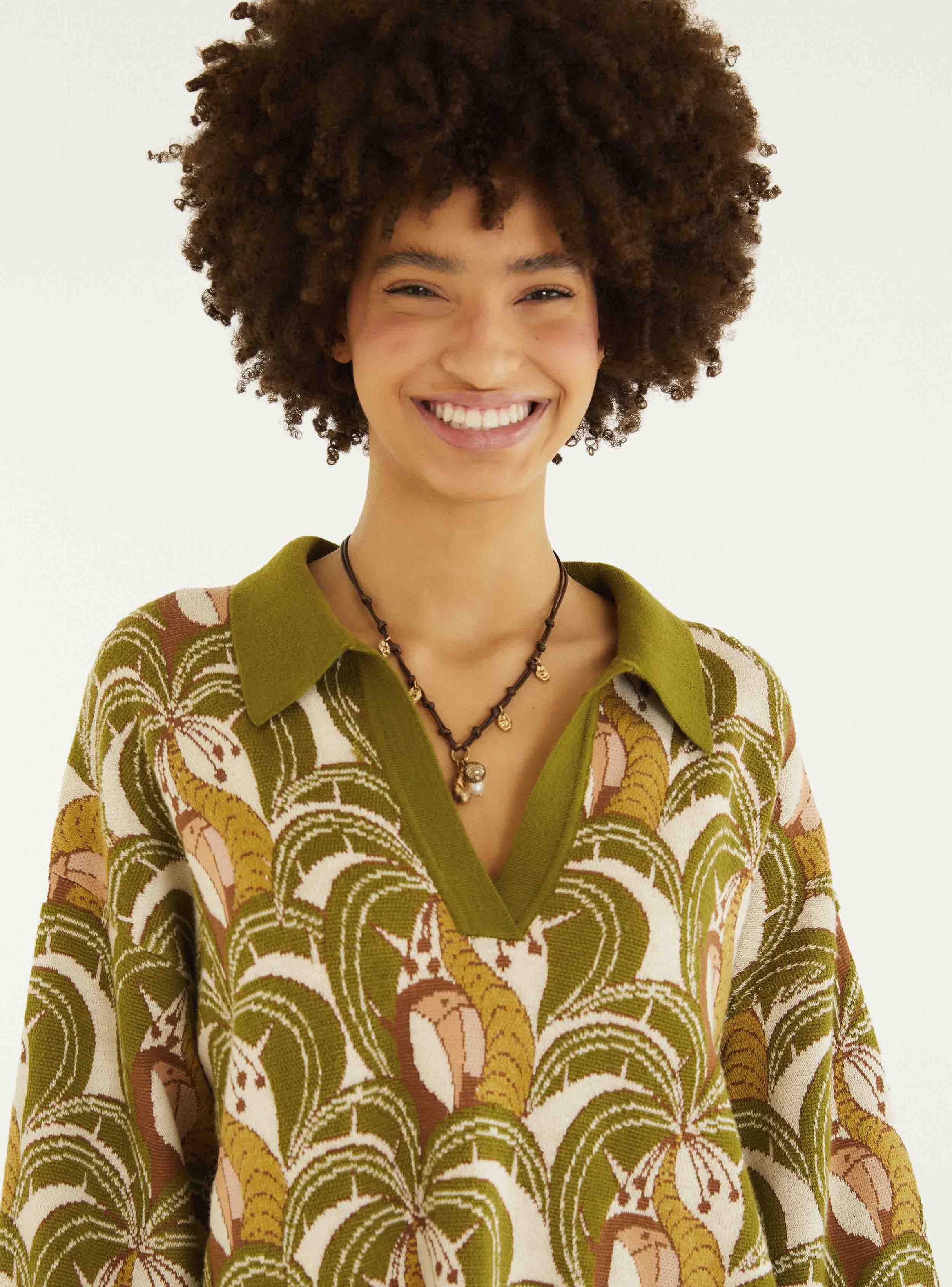 Sweater Camisero Tucanes y Palmeras-2