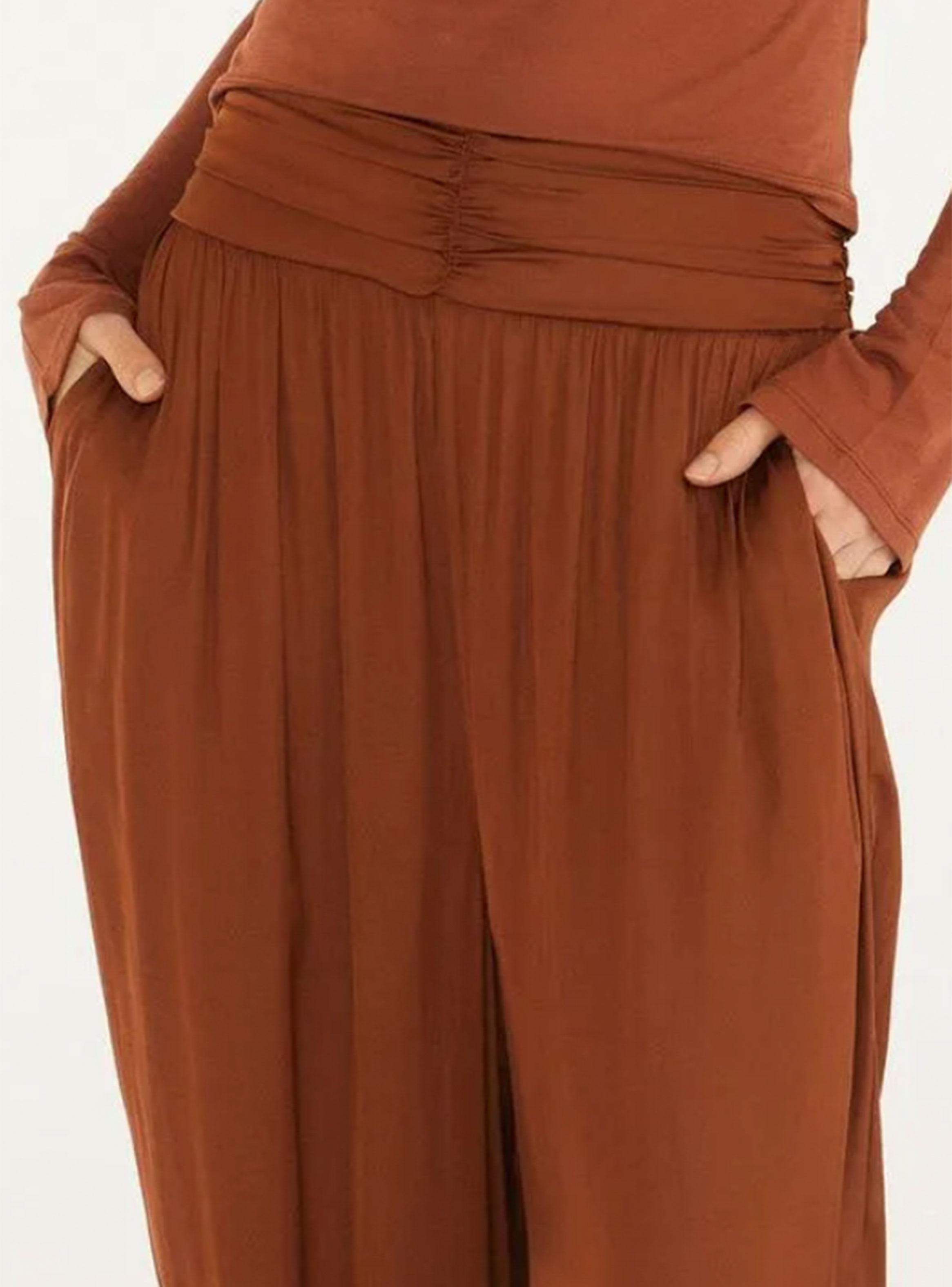 Pantalón Bombacho Pretina Ancha-2