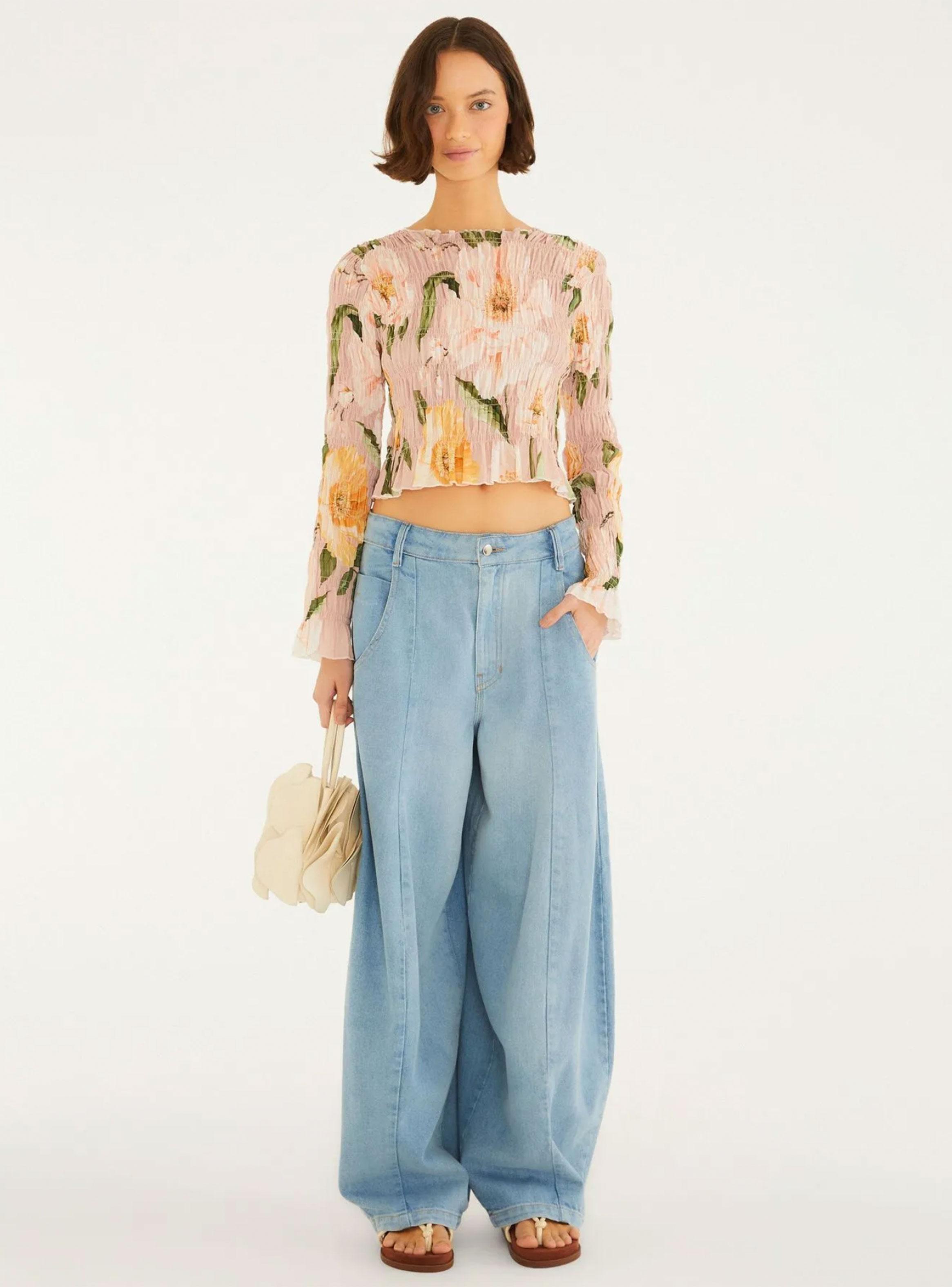 Blusa Panal Floral-3