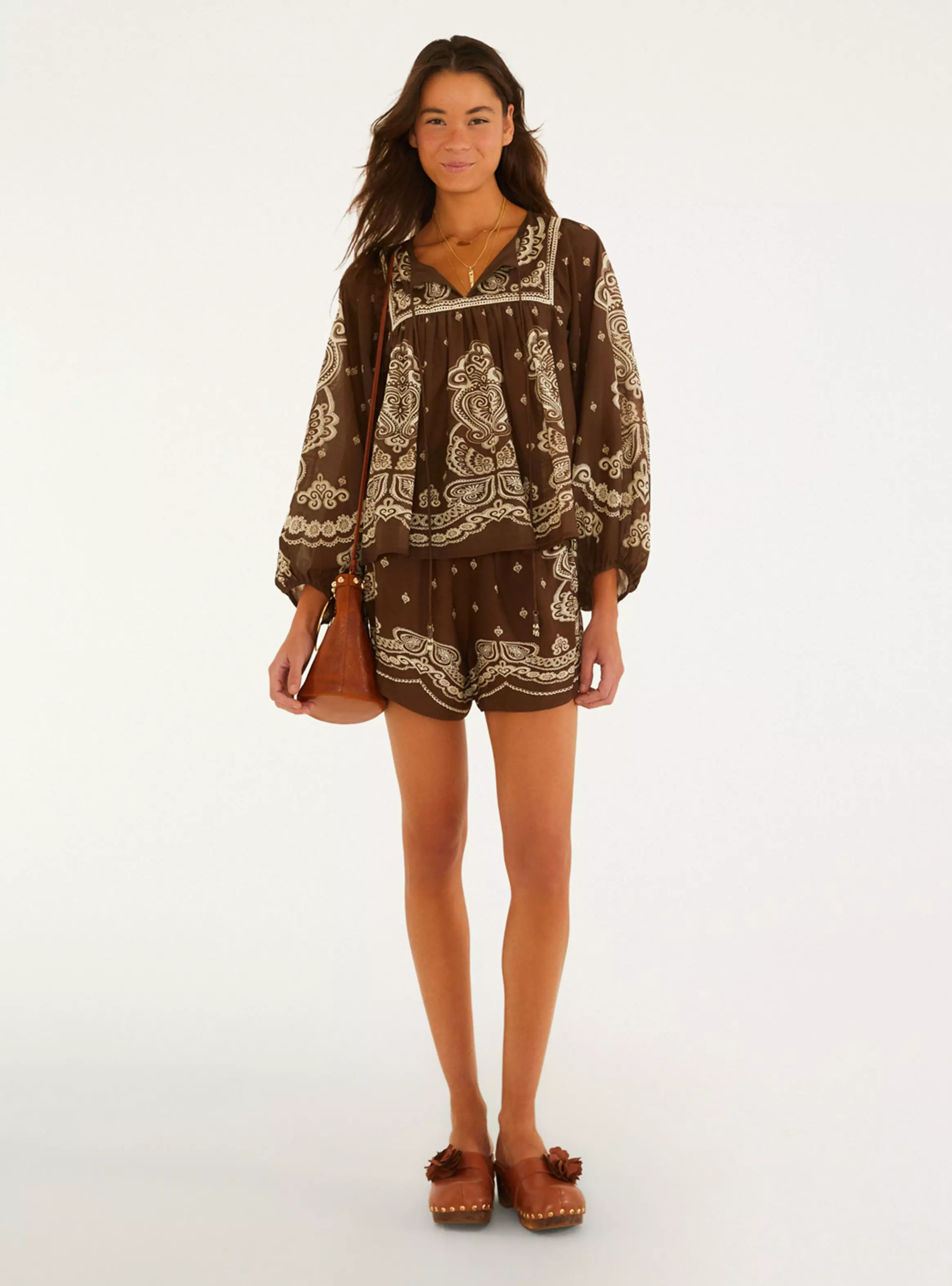 Blusa Fluida Estampado Paisley-3