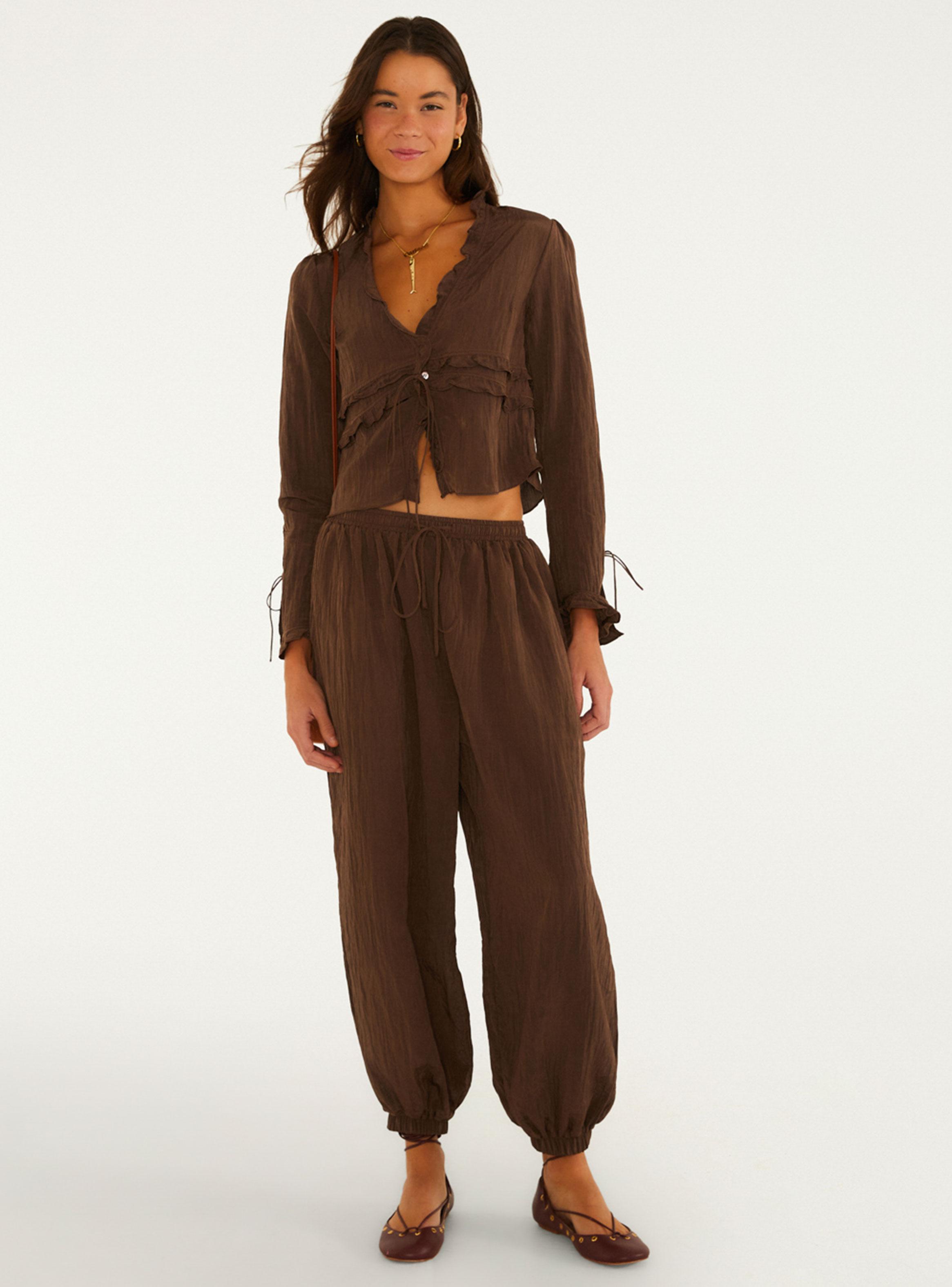 Blusa Vuelos Café-3