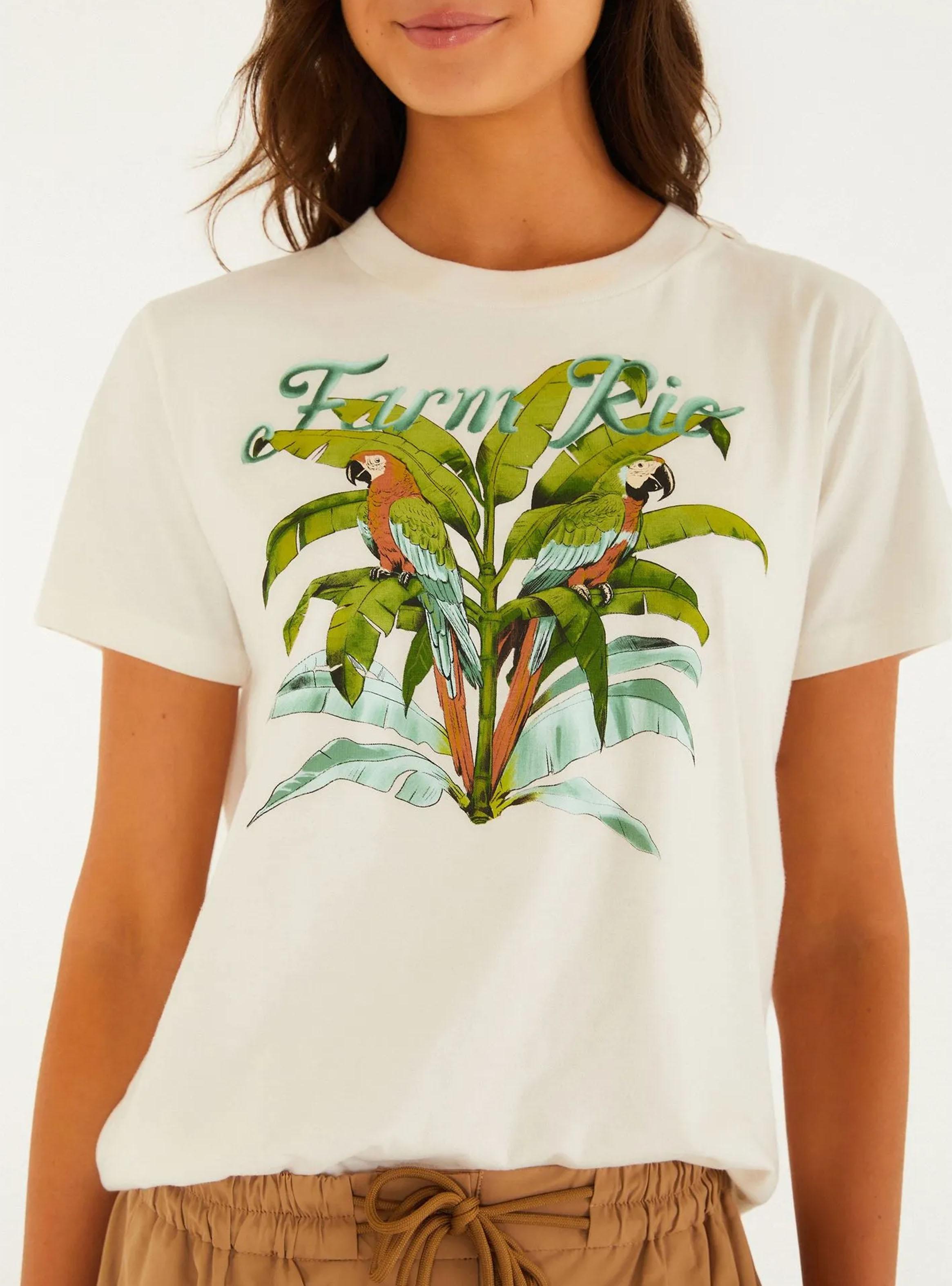 Polera Estampado Tropical Simétrico-2