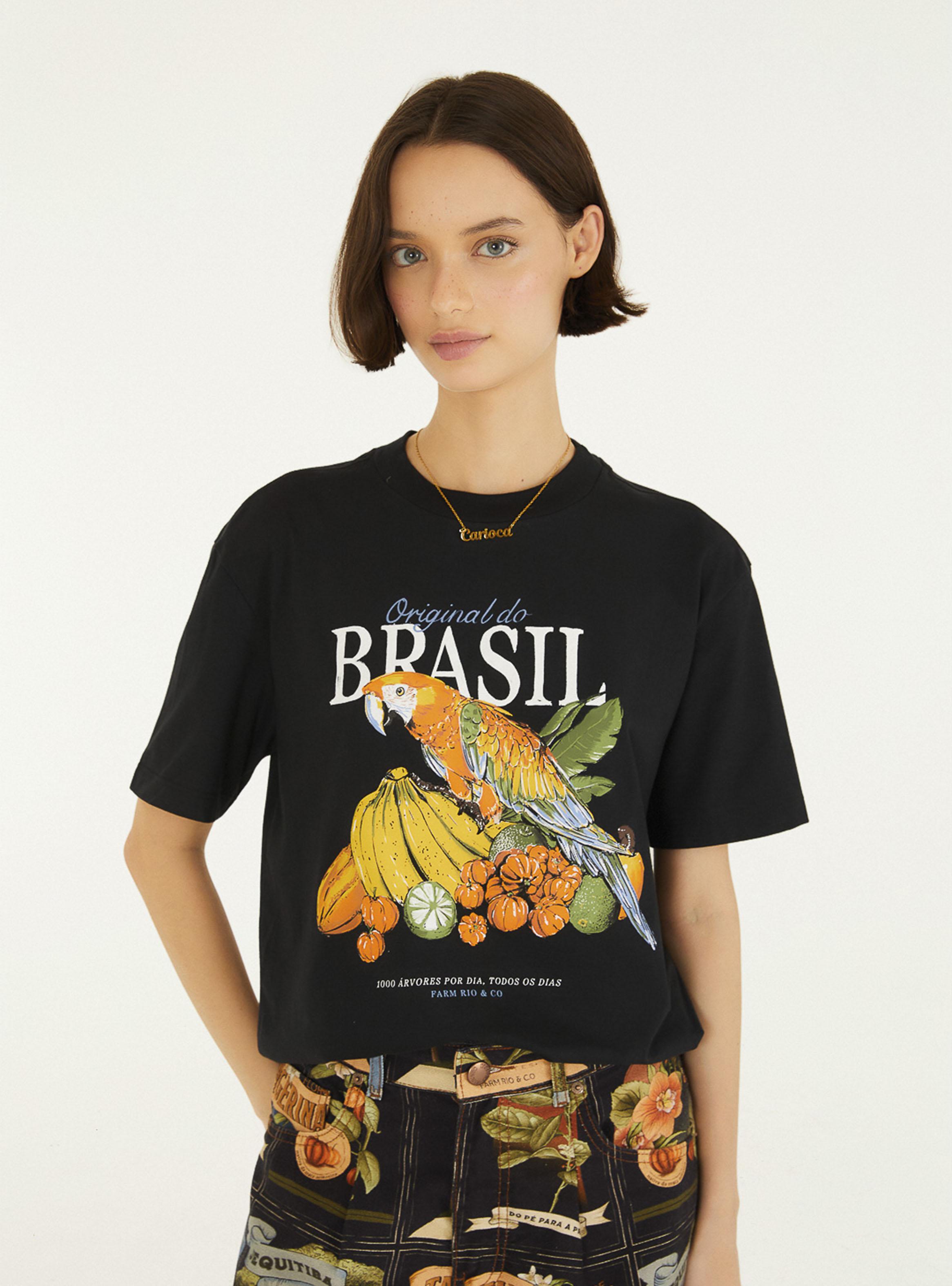 Polera Estampado Frutas Tropicales-0