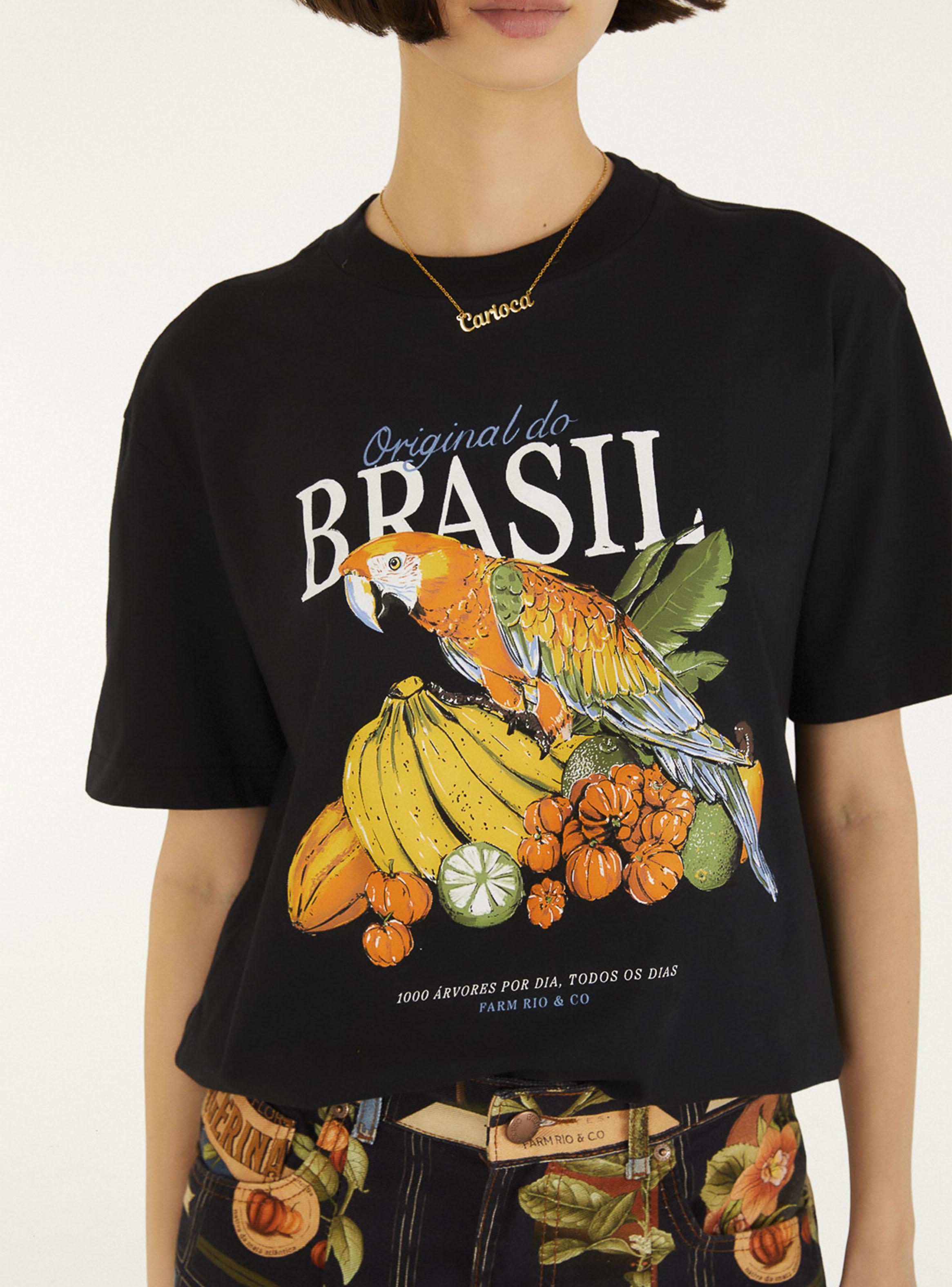 Polera Estampado Frutas Tropicales-2