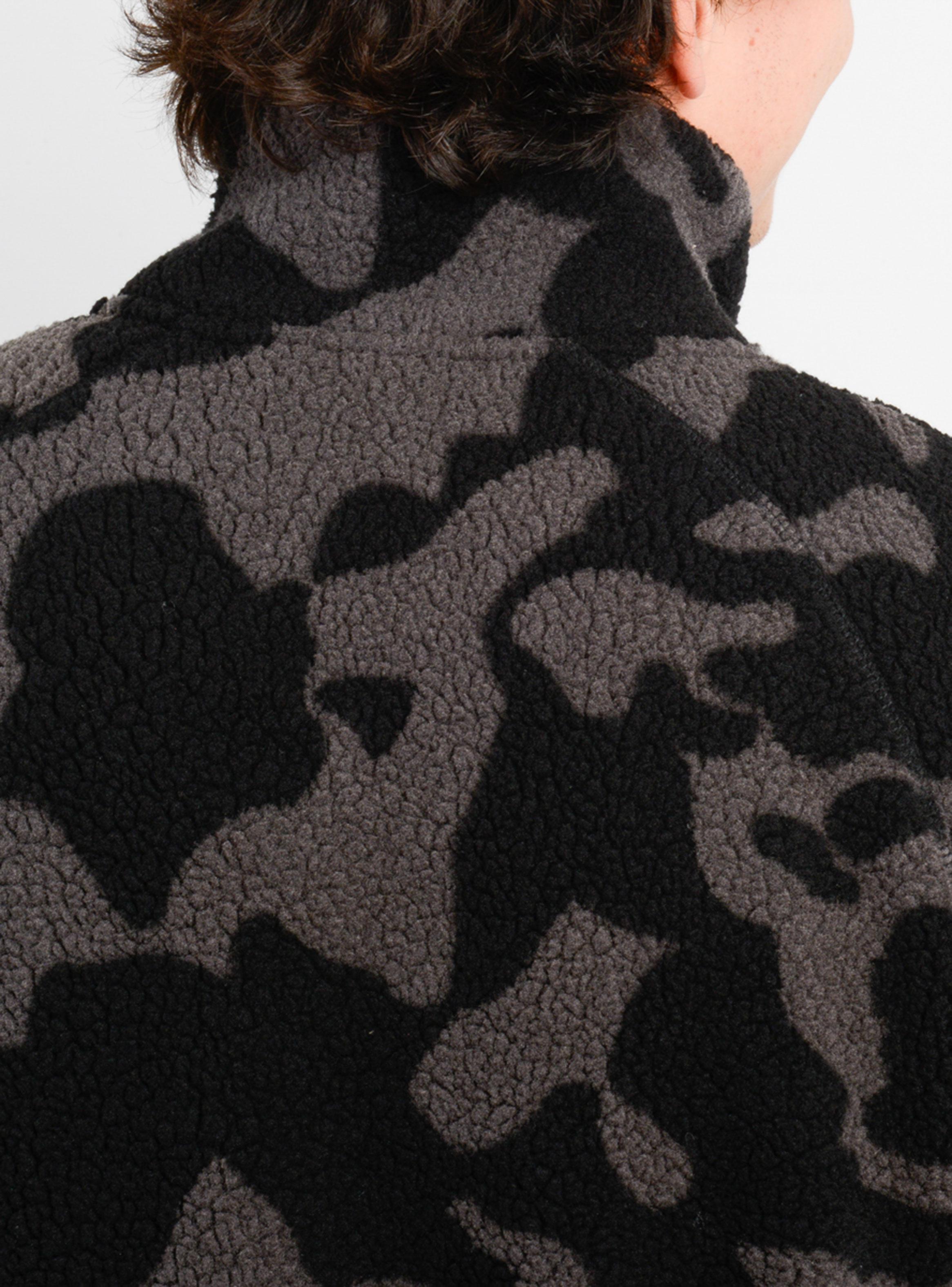 Polerón Fullzip Estampado Bicolor Chiporro-5