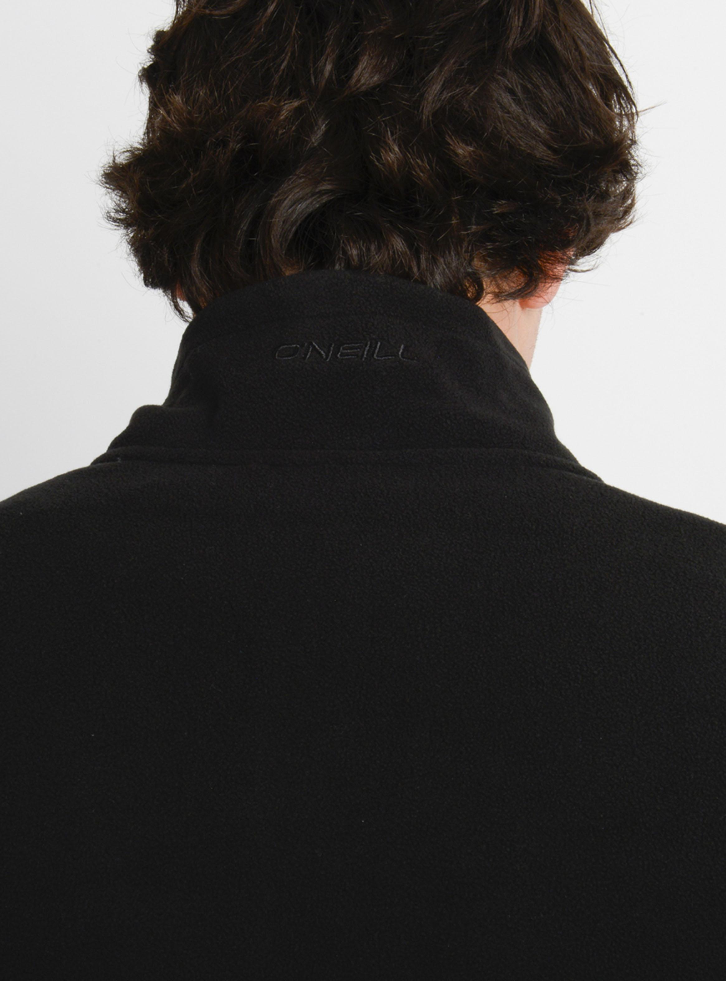 Polerón Polar Cuello Alto Cierre Logo Básico-5