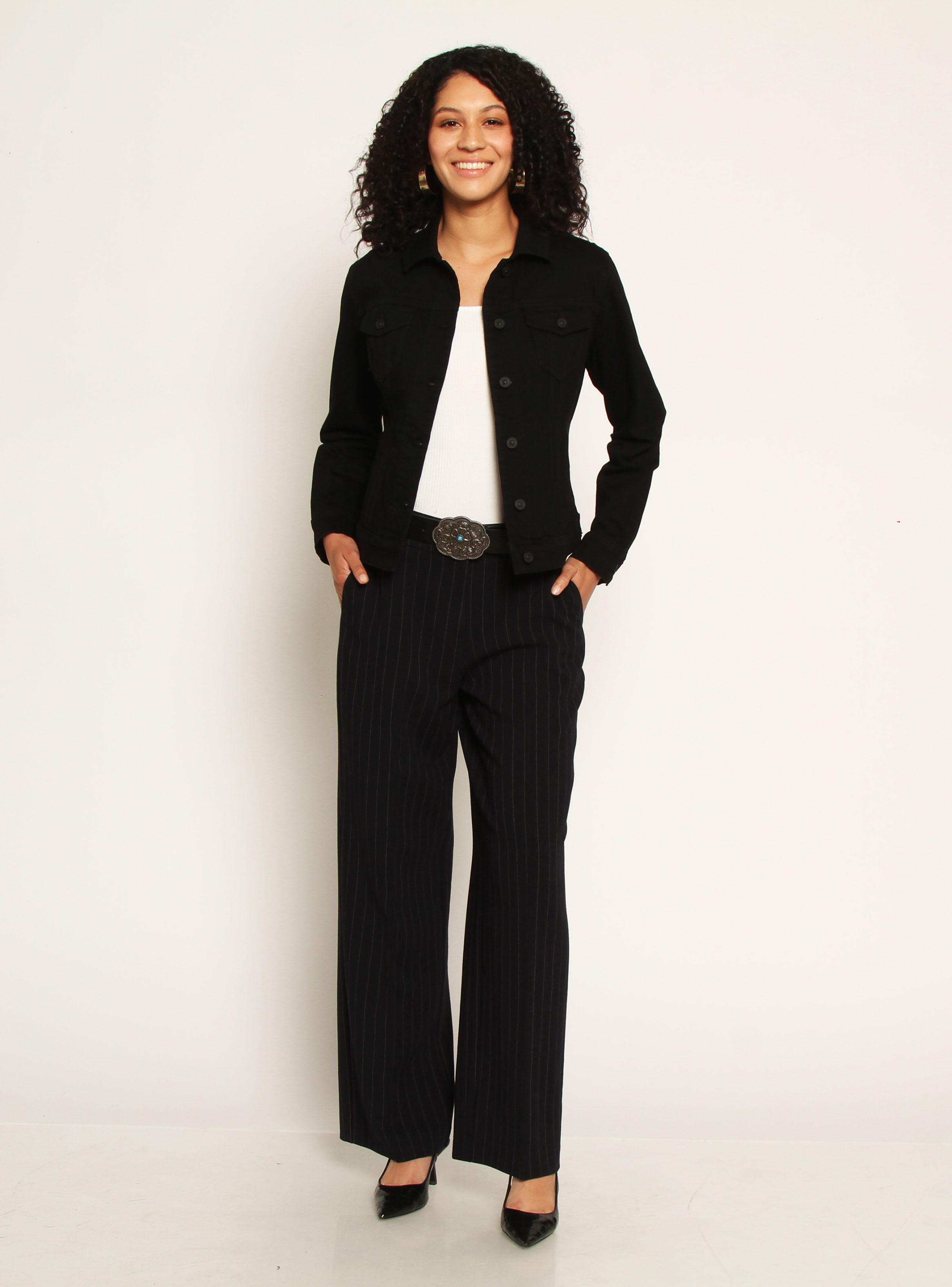 Chaqueta Manga Larga Abotonada en Delantero J24-4