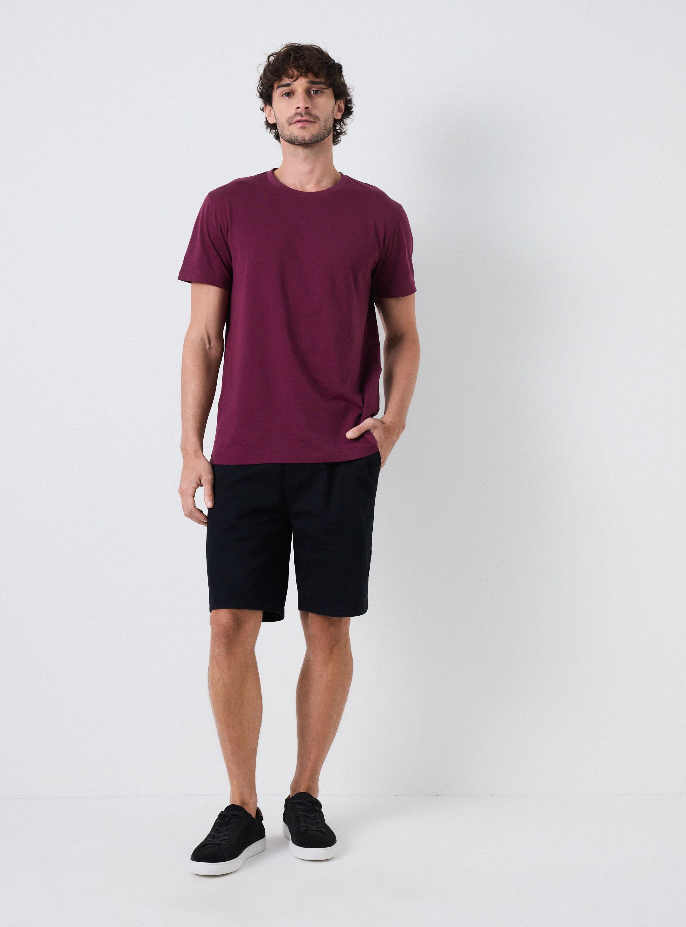 Bermuda Gabardina Regular Fit-4
