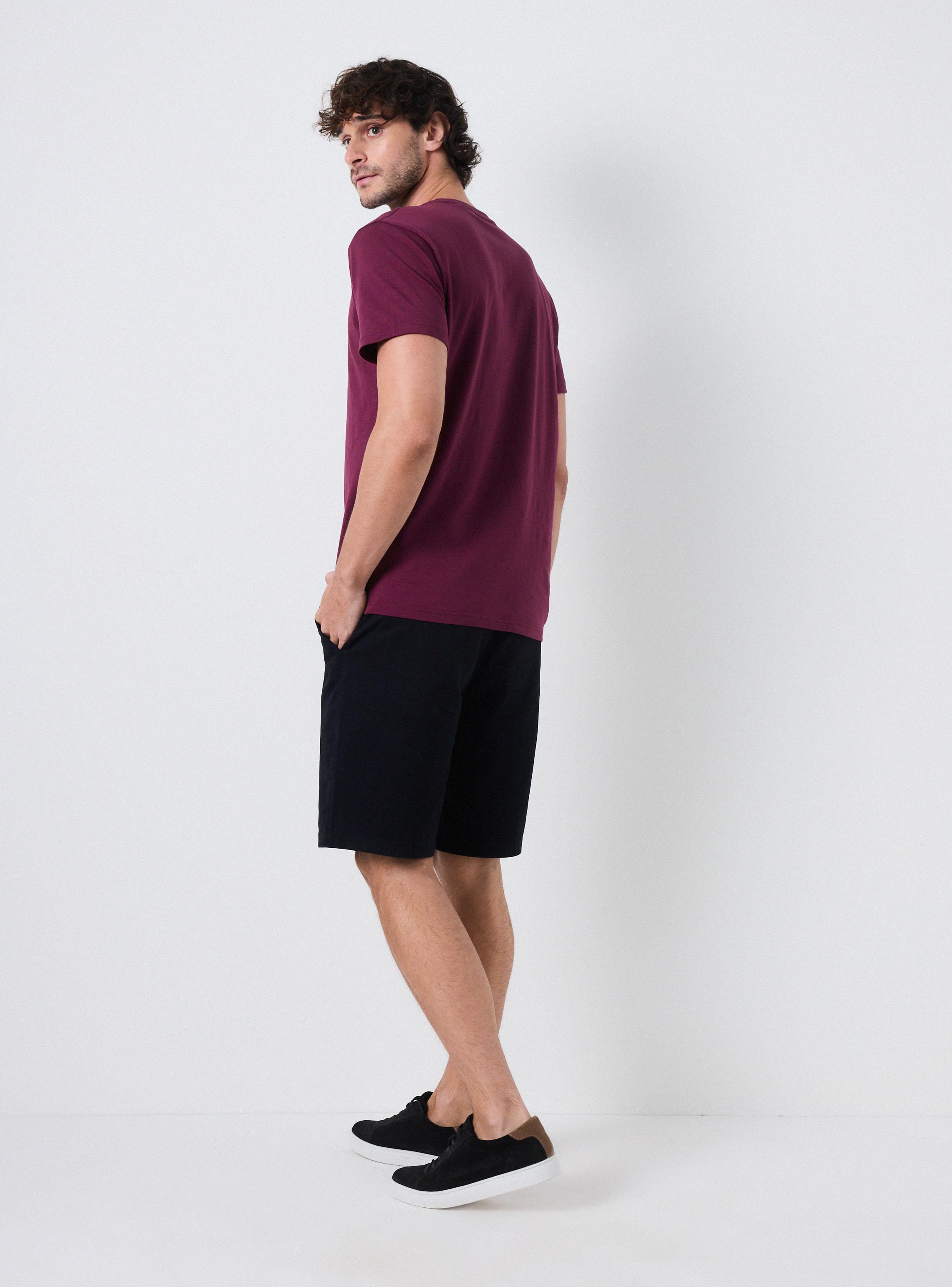 Bermuda Gabardina Regular Fit-5