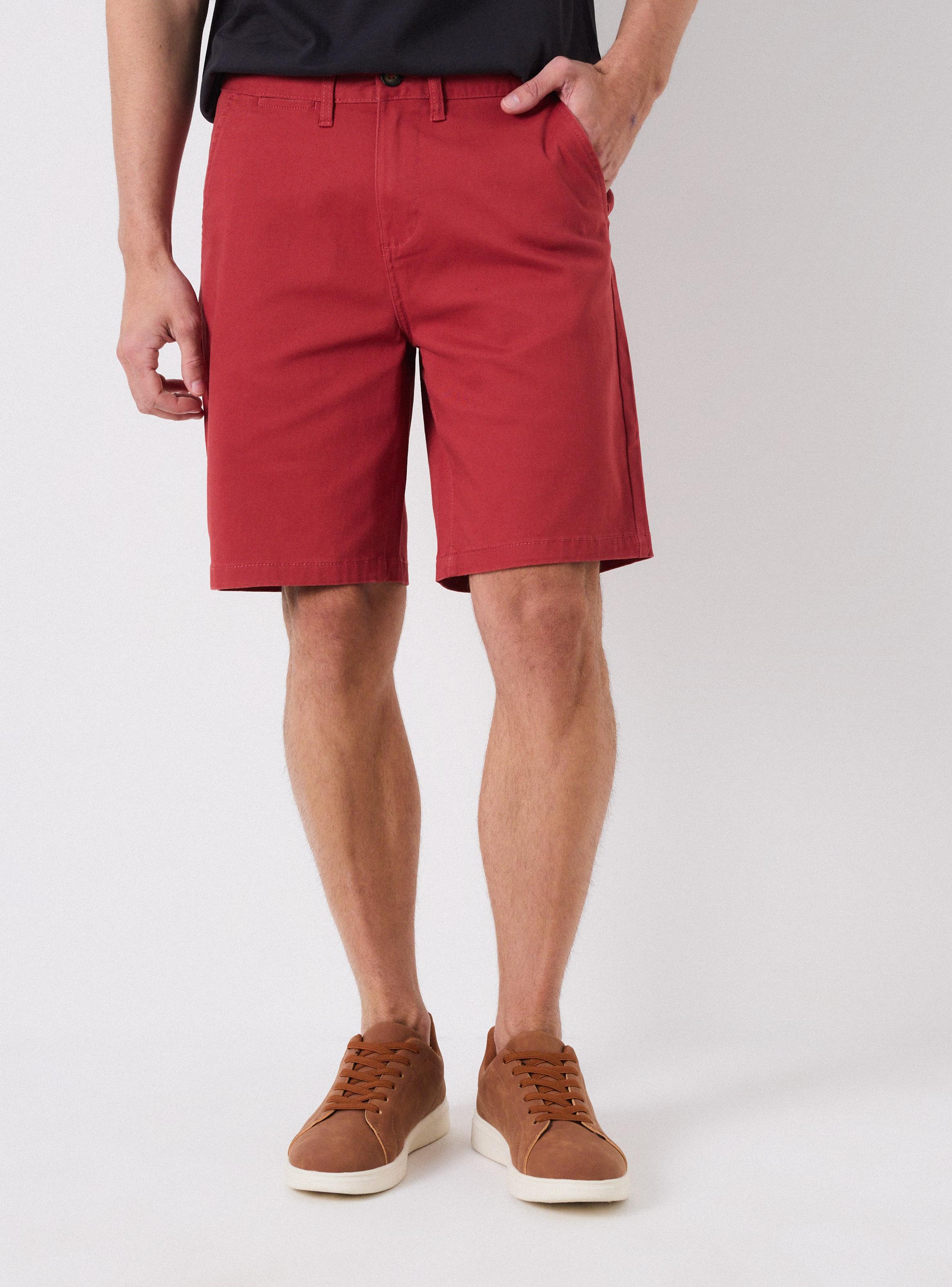 Bermuda Gabardina Regular Fit-0