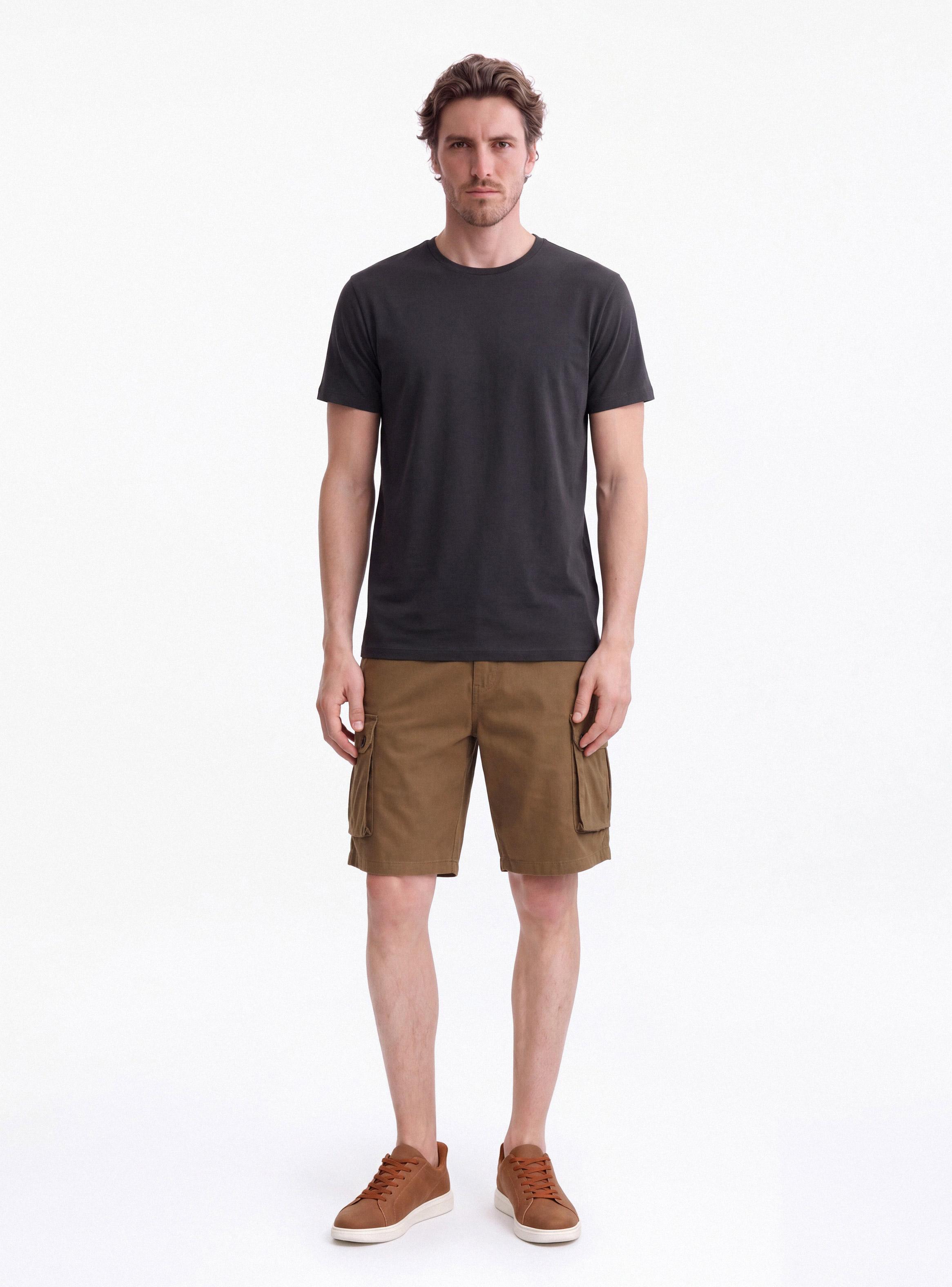 Bermuda Bolsillo Cargo Regular Fit-4