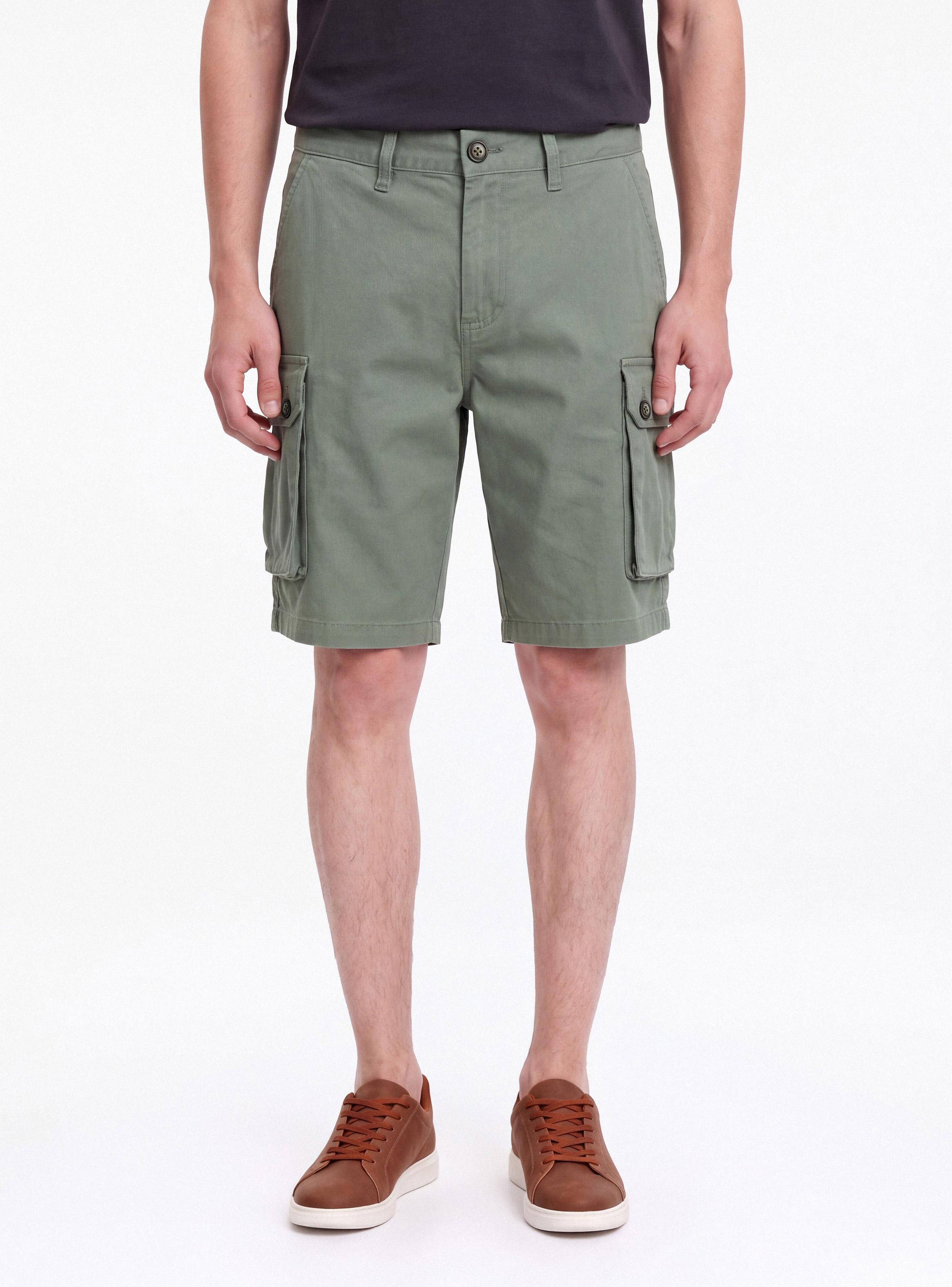 Bermuda Bolsillo Cargo Regular Fit-0