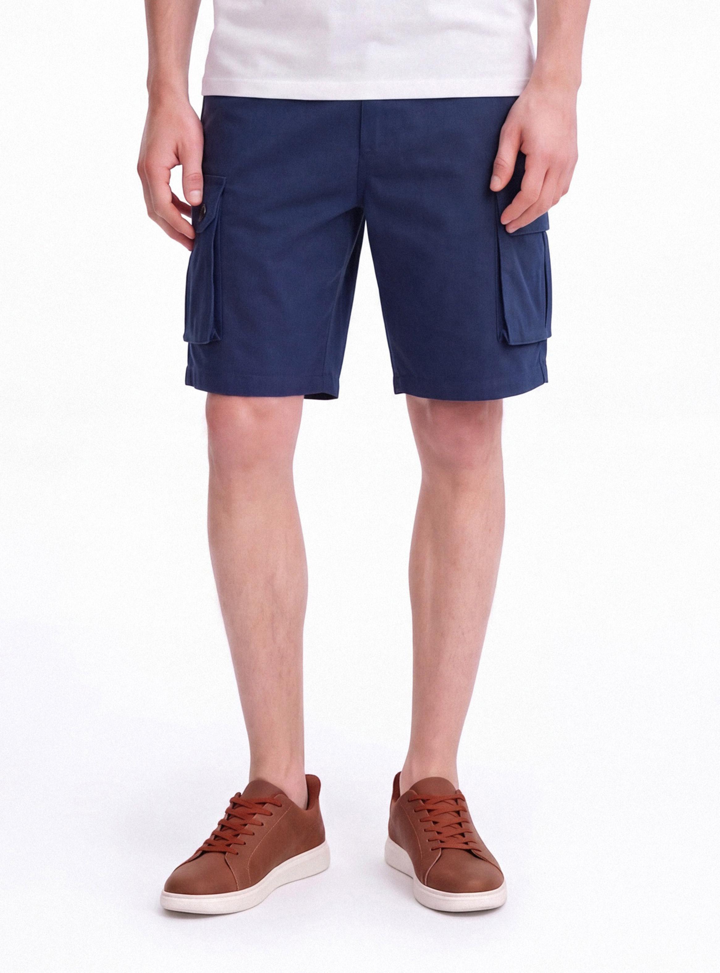 Bermuda Bolsillo Cargo Regular Fit-0