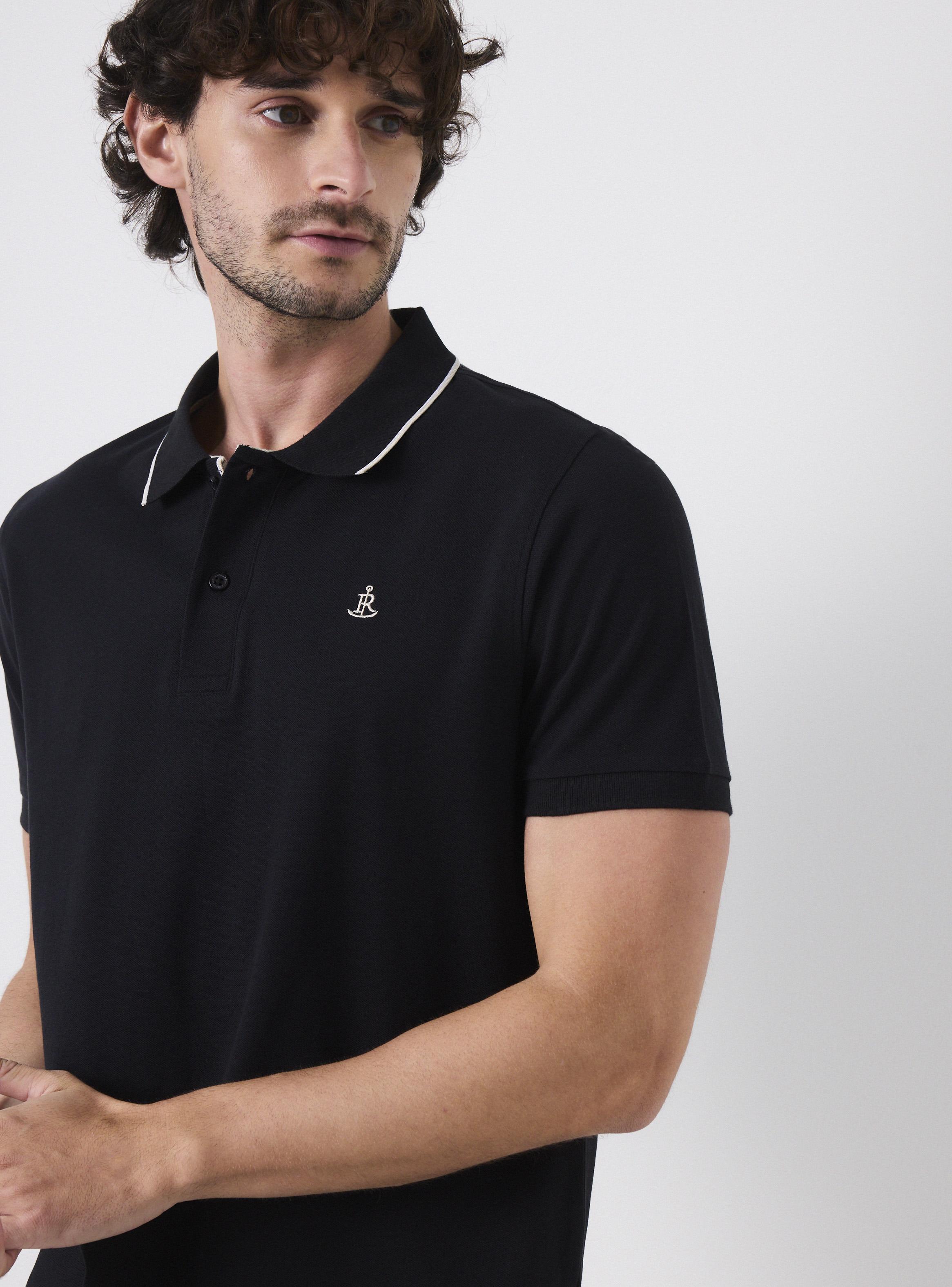 Polera Manga Corta Piqué Cuello Polo-2
