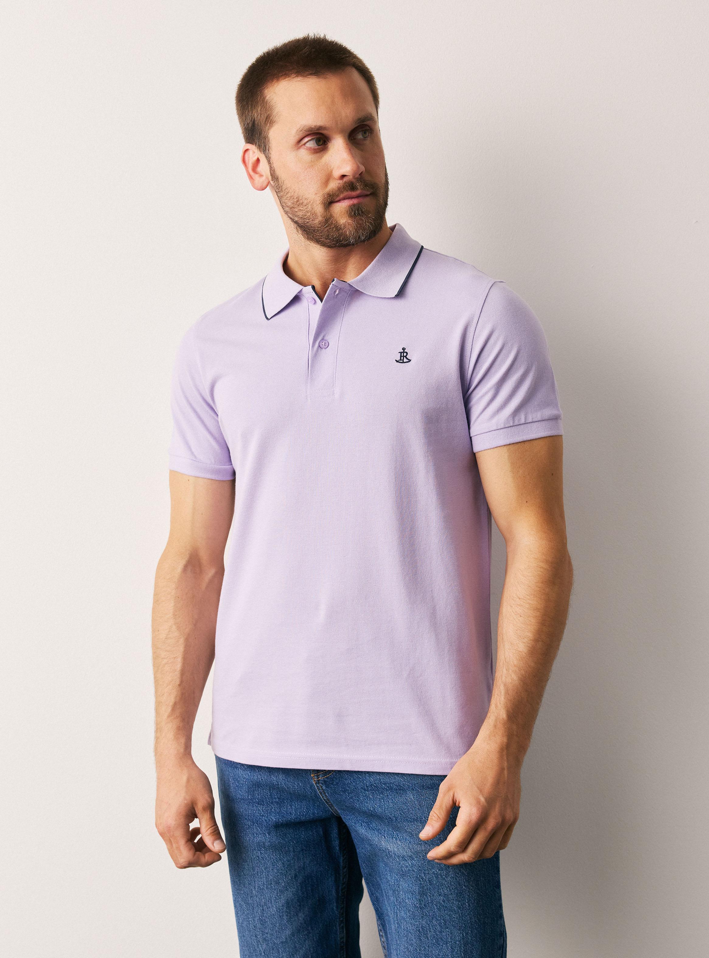 Polera Manga Corta Piqué Cuello Polo-0