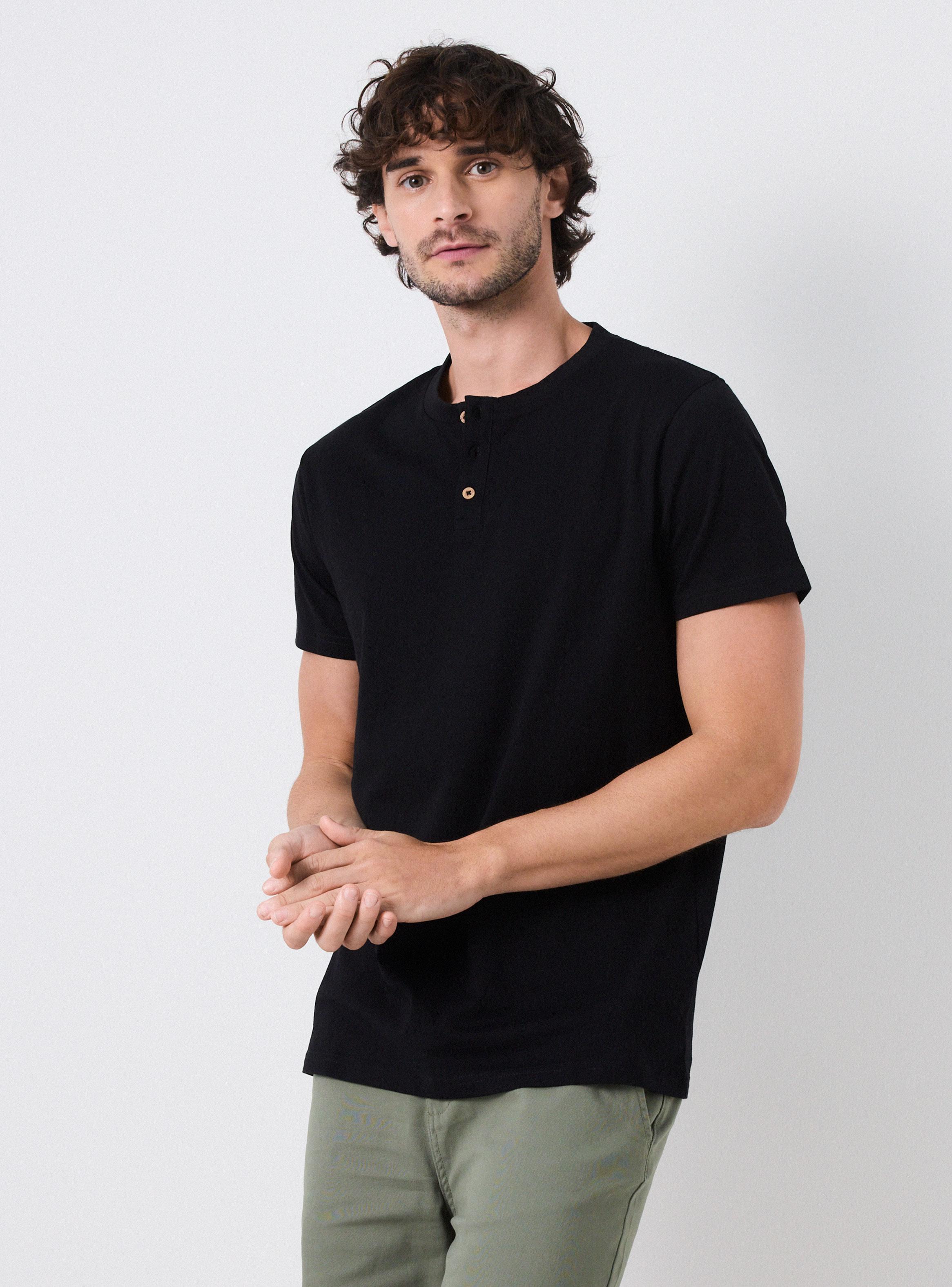 Polera Cuello Botones-0