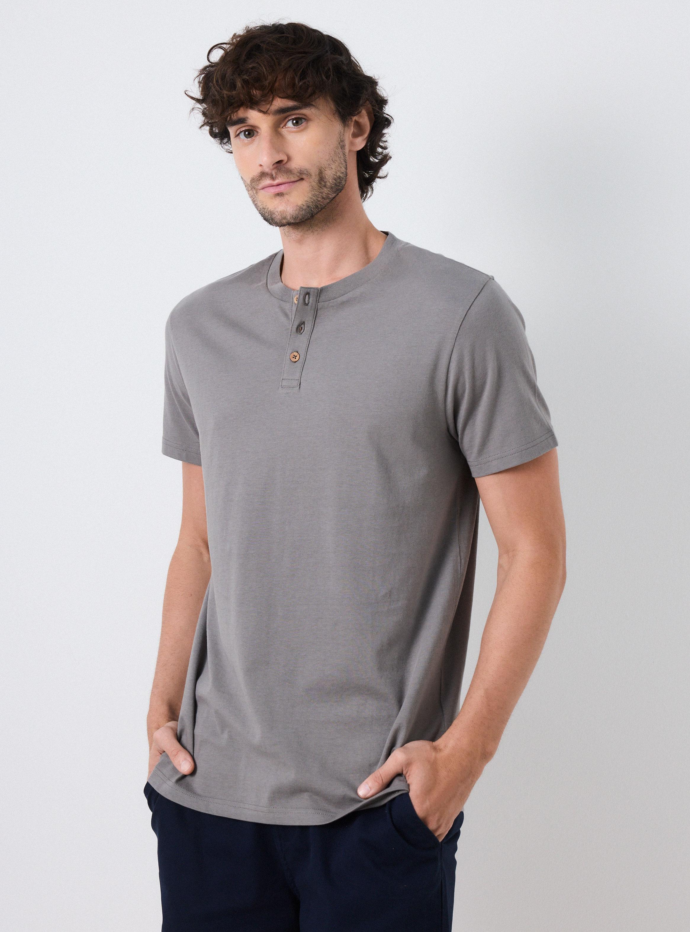 Polera Cuello Botones-0