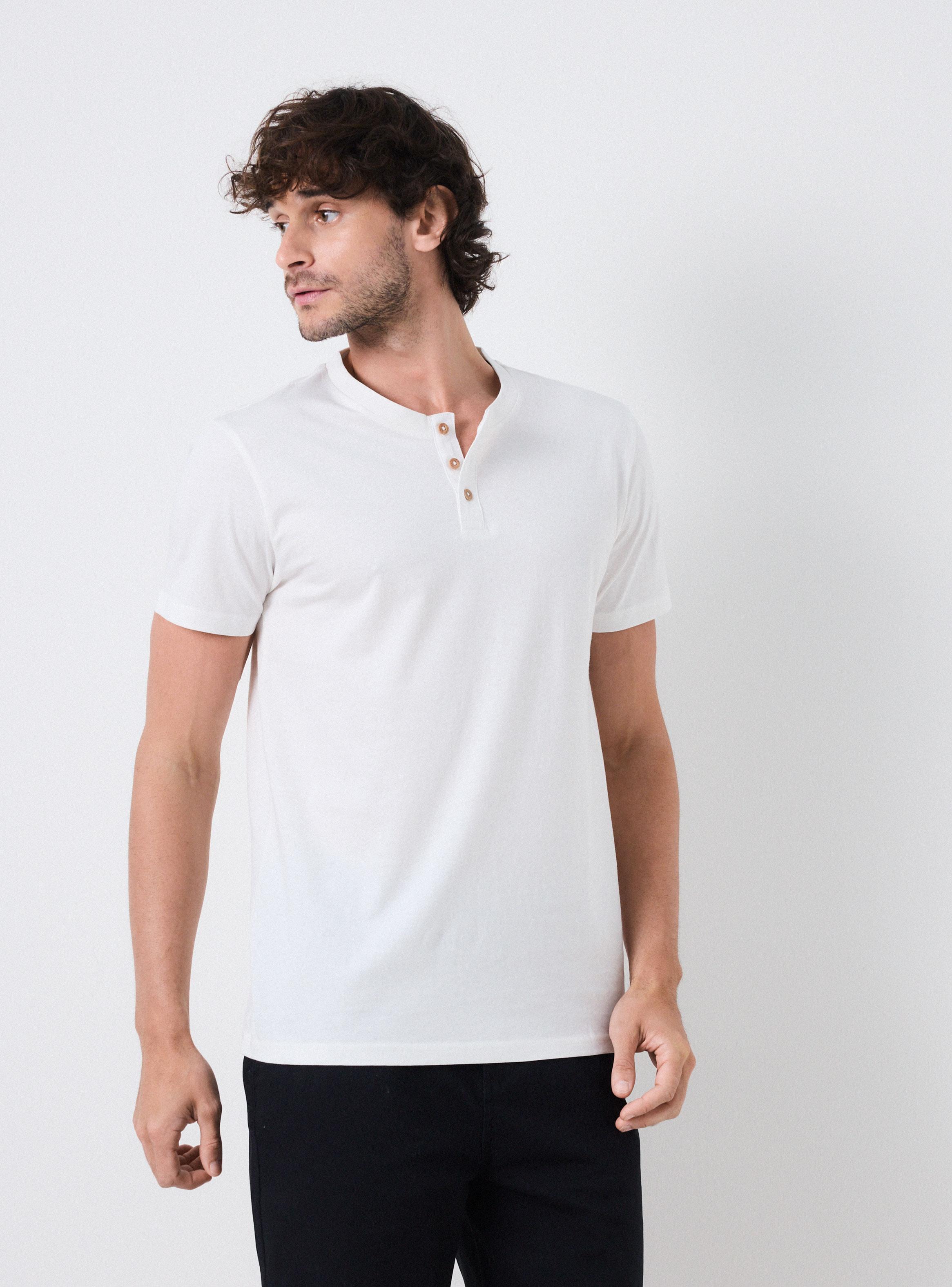 Polera Cuello Botones-0