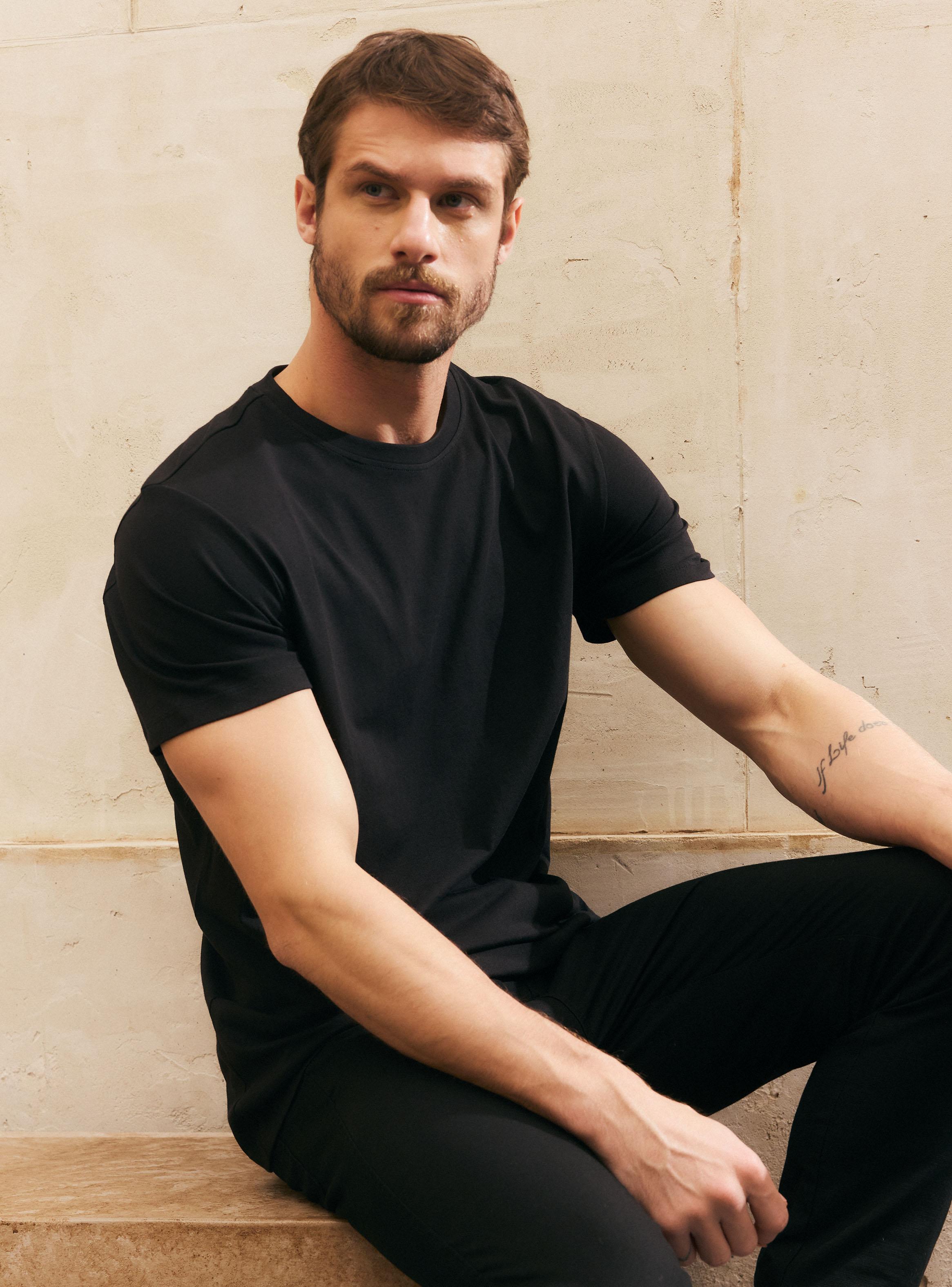 Polera Crew Neck Algodón-2