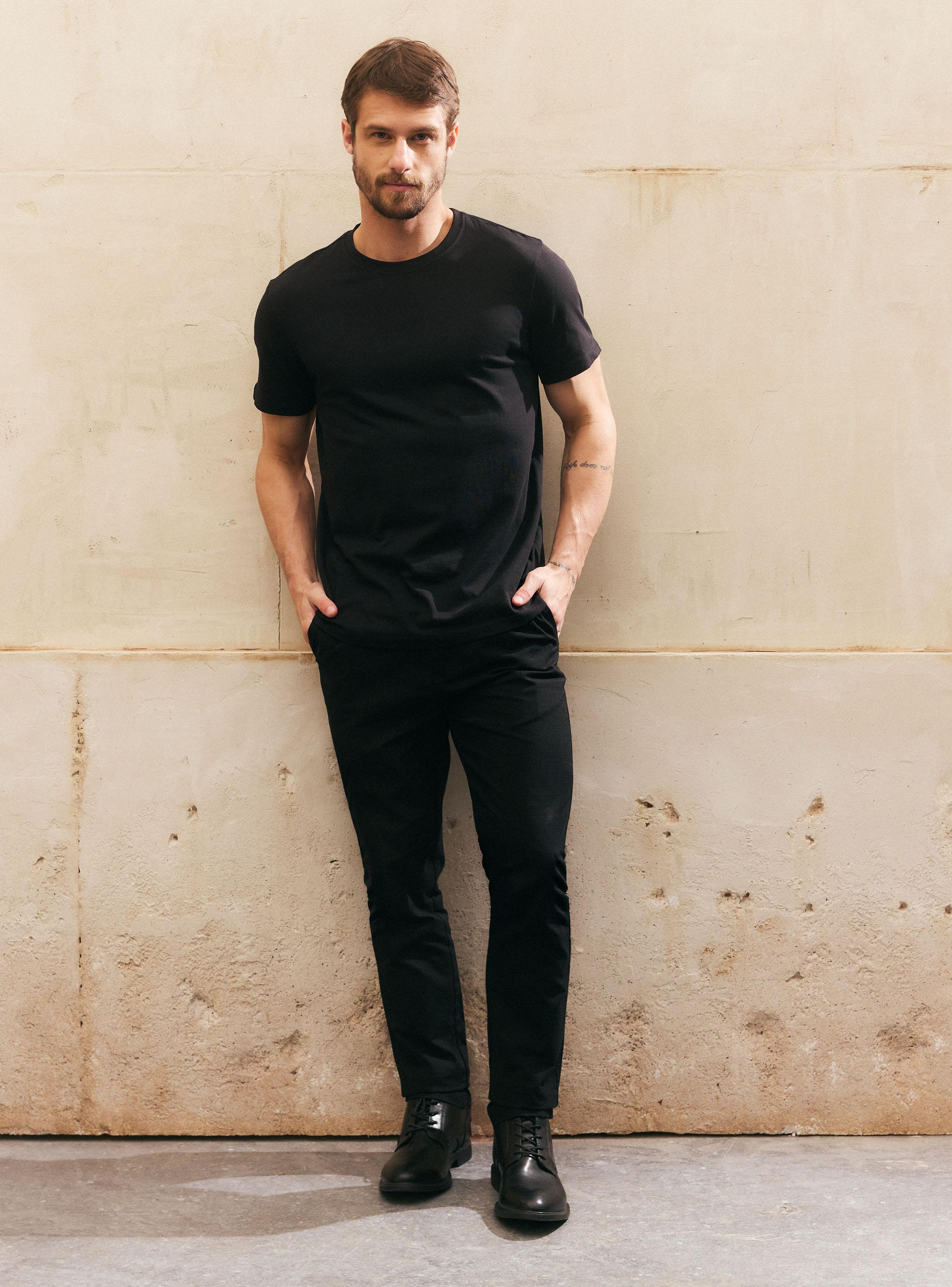 Polera Crew Neck Algodón-4