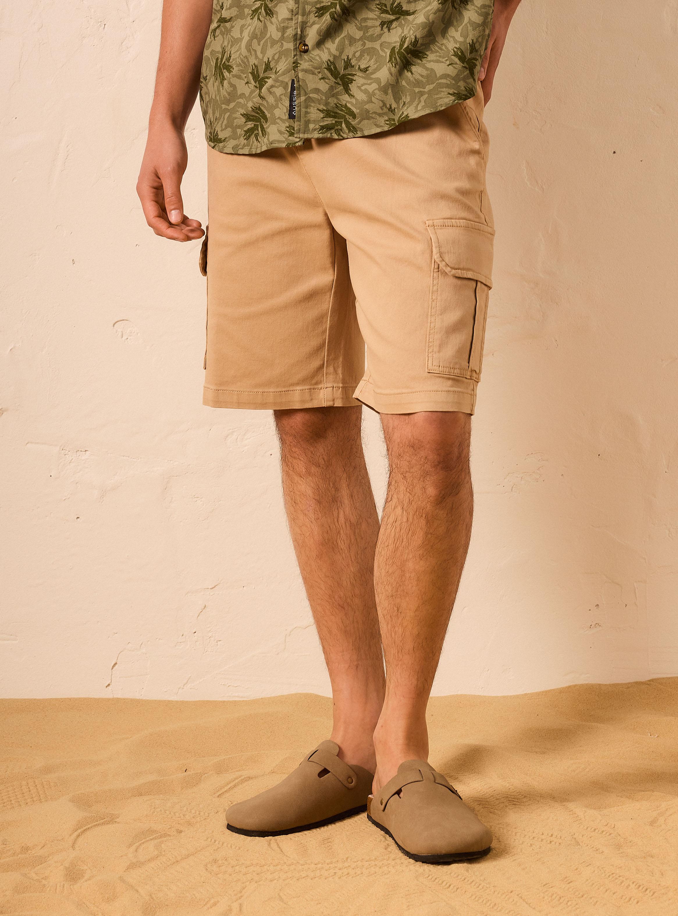Short Estilo Cargo Tiro Medio-0