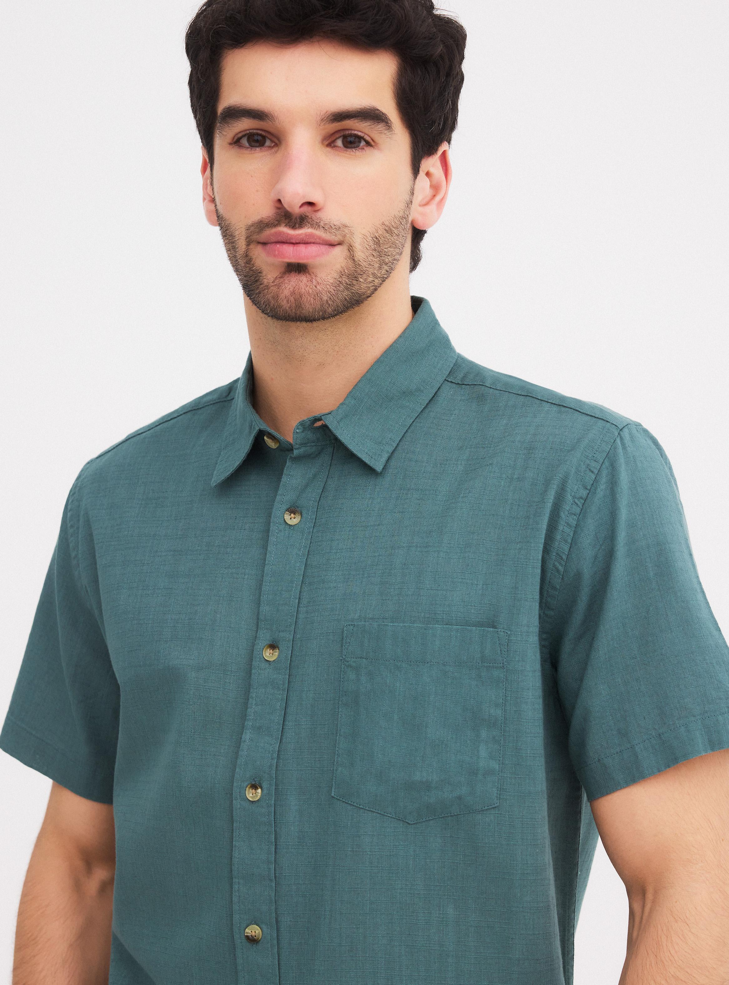 Camisa Manga Corta Algodón-2