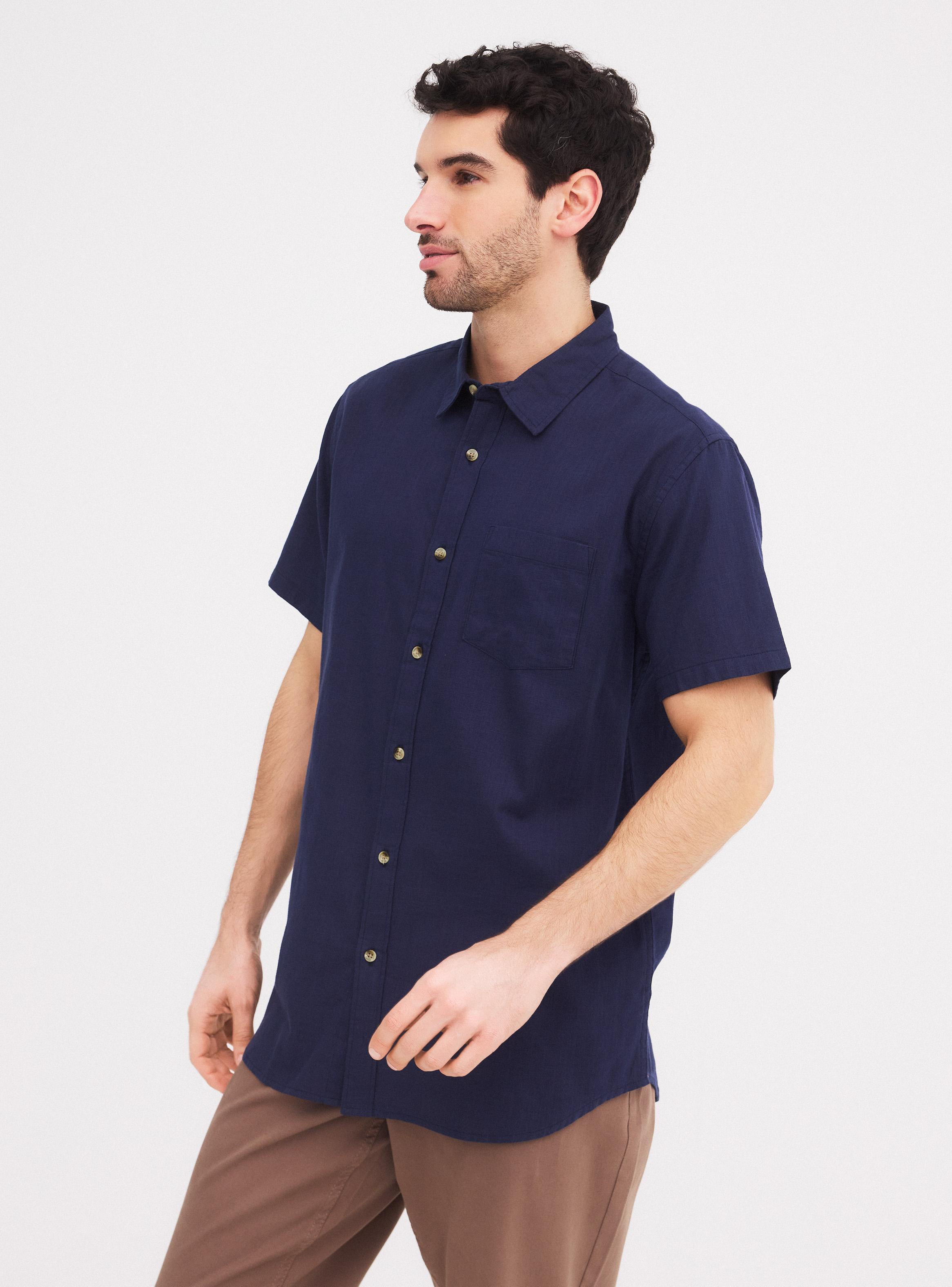 Camisa Manga Corta Algodón-0