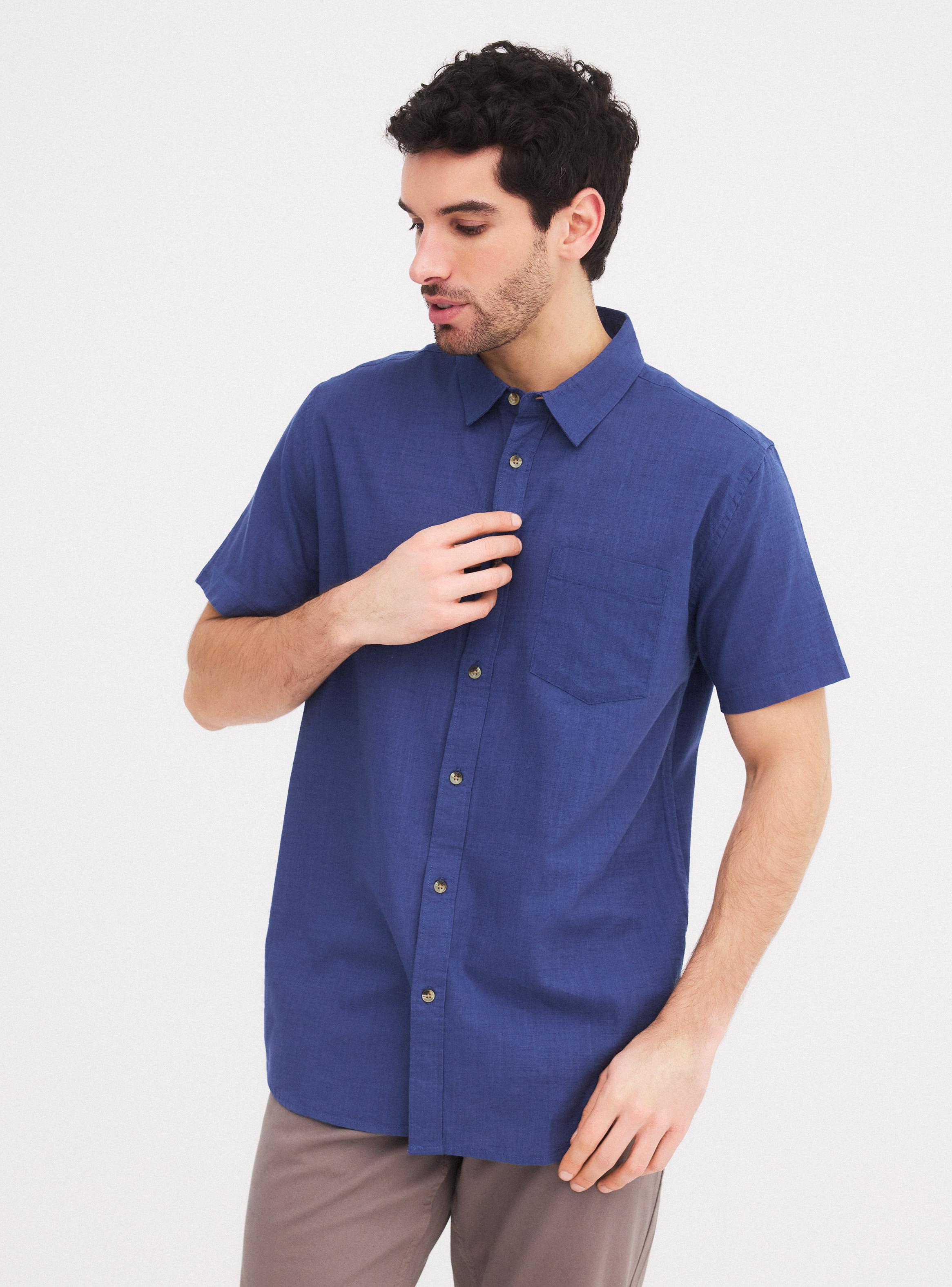 Camisa Manga Corta Algodón-0